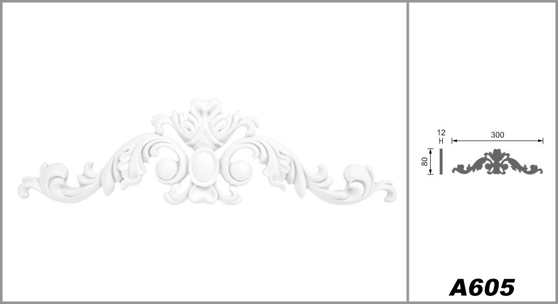 Grand Decor Wanddekoobjekt A605 (Ornament aus günstig online kaufen