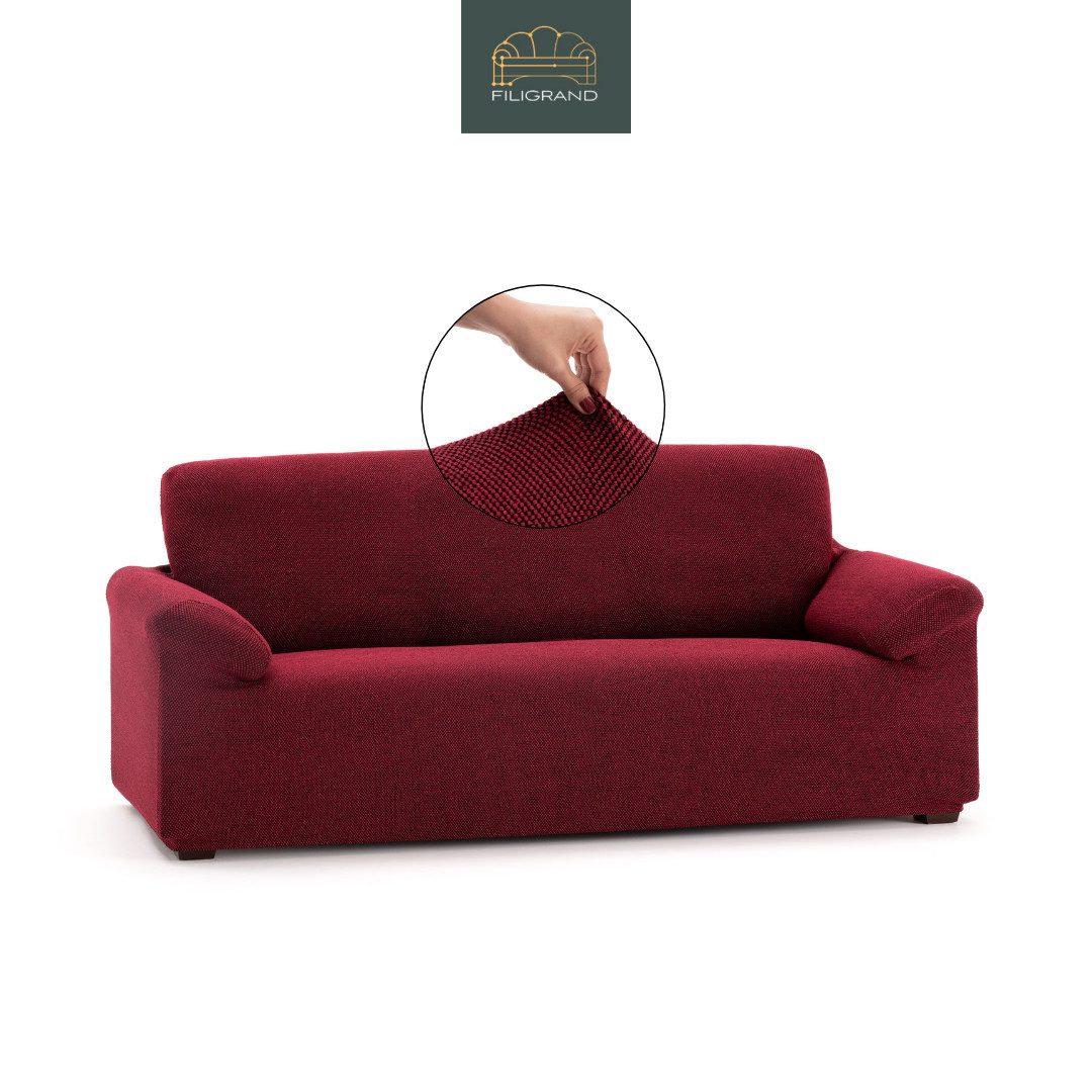 Belmarti Sofahusse luxuriöser und edler Sofabezug, Chenille Oberfläche, hochwertiges und langlebiges Material, made in Spain