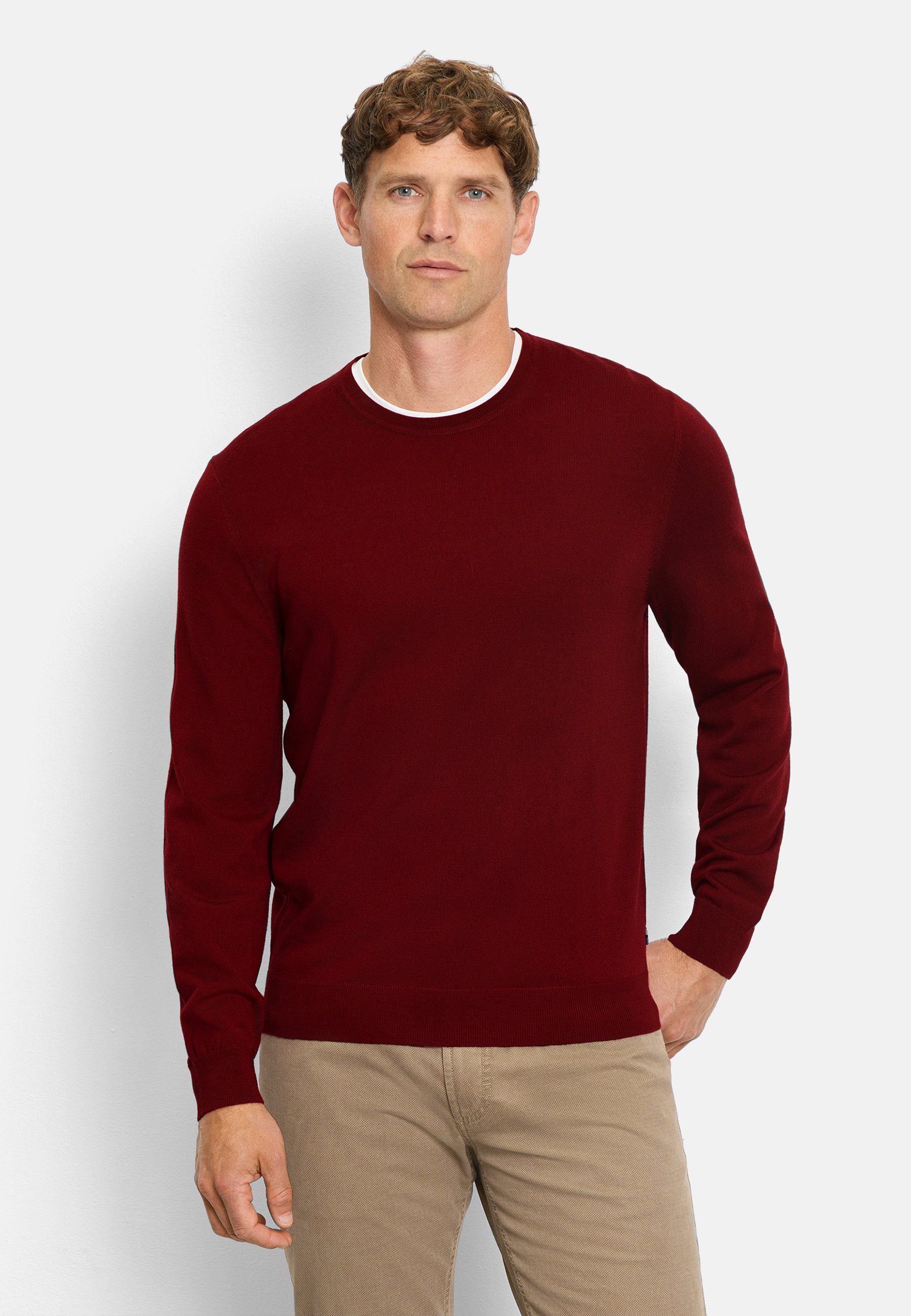 OLYMP Strickpullover OLYMP Casual Strick günstig online kaufen