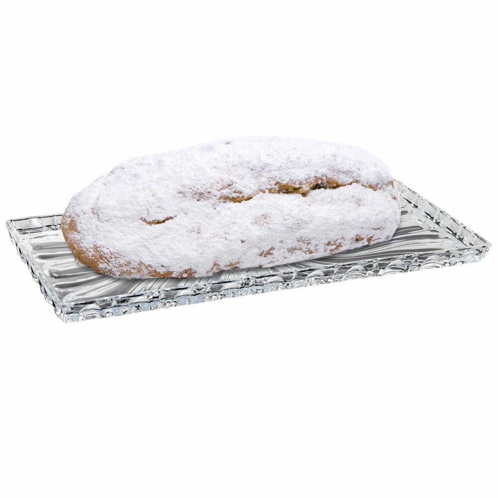 WESTMARK Kuchenplatte 2 Stollen- und Kuchenplatten, Bruchunempfindlich, Glasoptik, Kunststof, PS