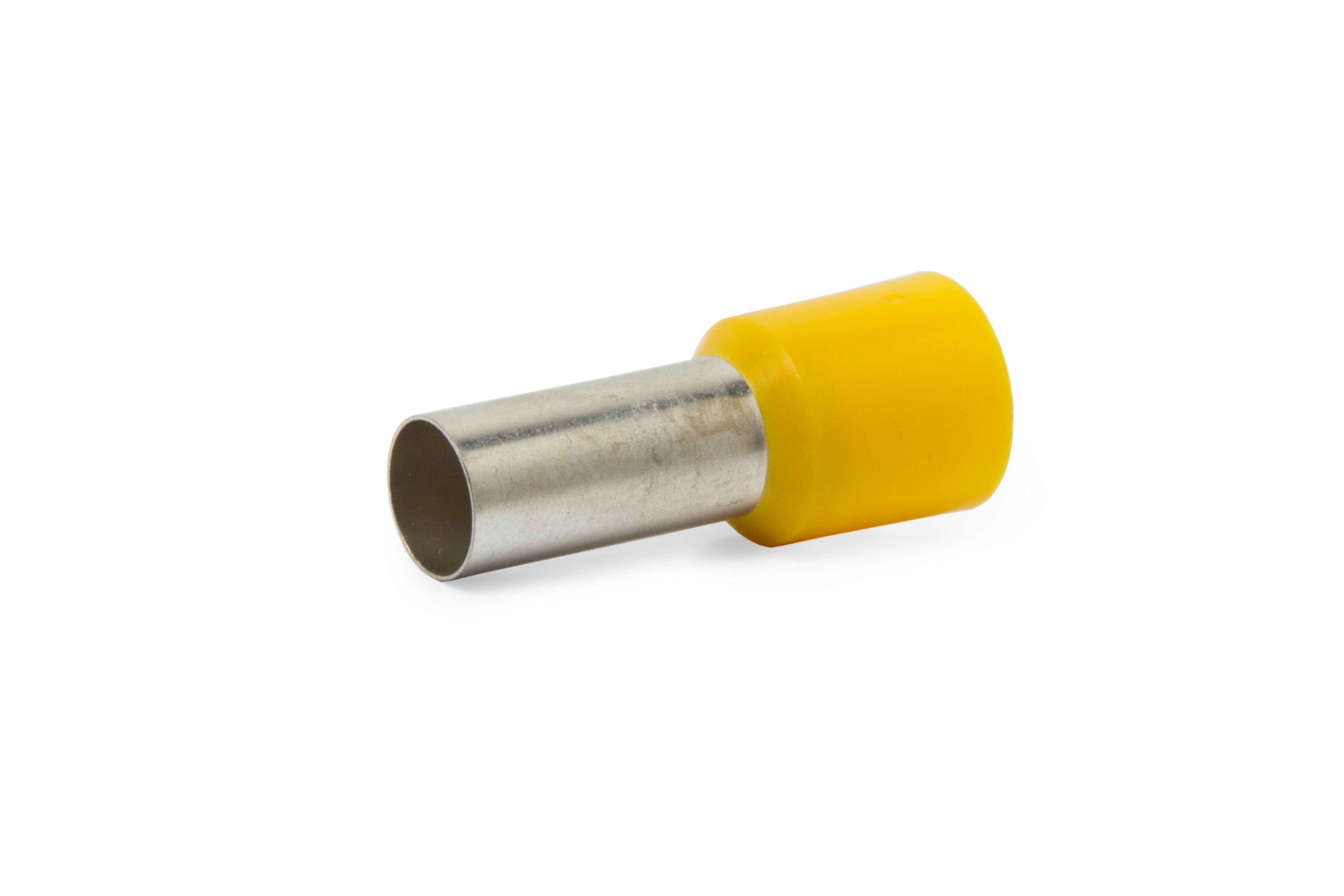 Hilpress Aderendhülsen Hilpress 6mm² x 12mm gelb isoliert 6,0N. 100 Stück | Kabelverbinder