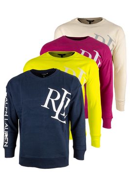 Ralph Lauren Sweatshirt Ralph Lauren Damen Pullover Sweater mit RL Print