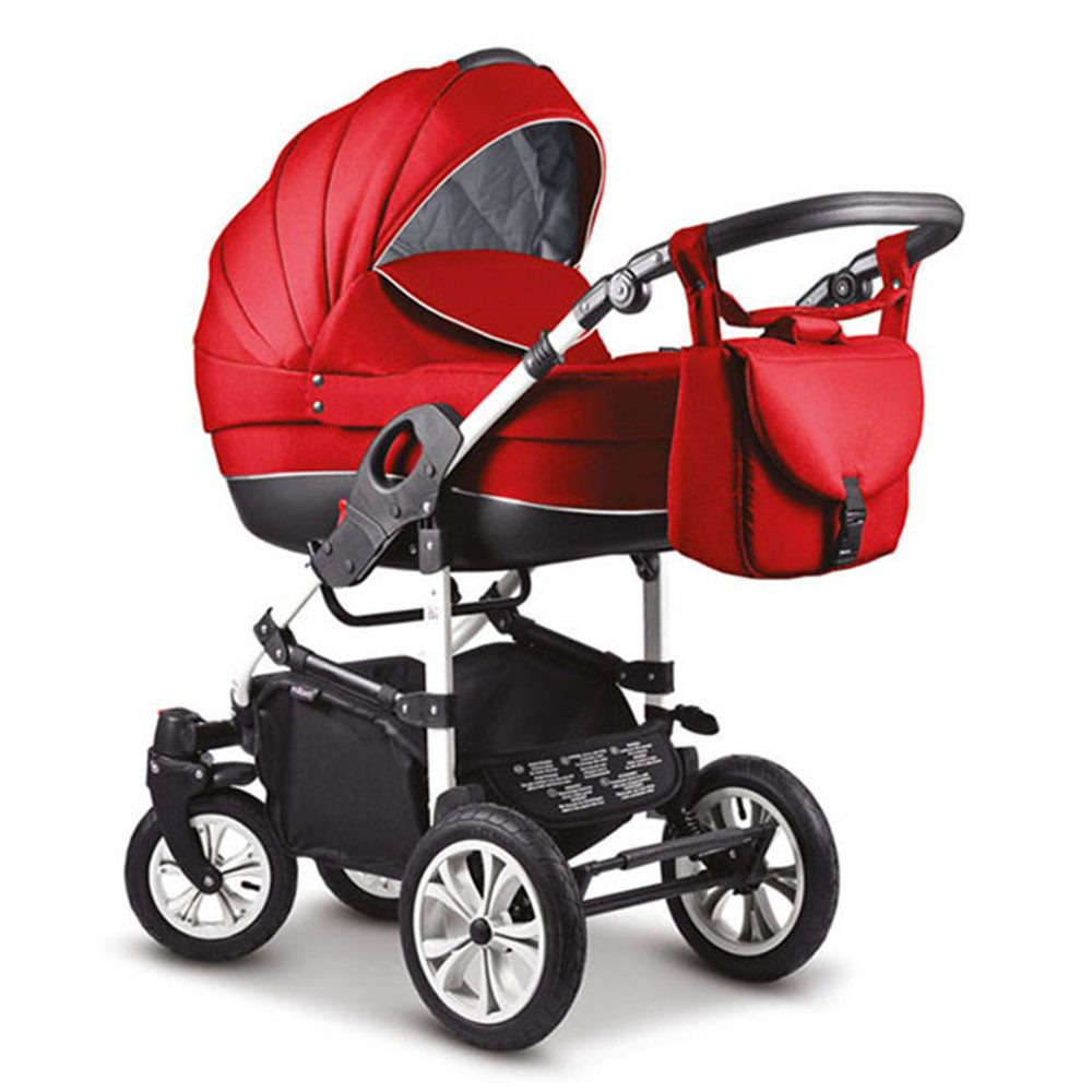 Kombi-Kinderwagen Craft 2 in 1 inkl. Sportsitz und umfangreichen Zubehör in 18 Farben