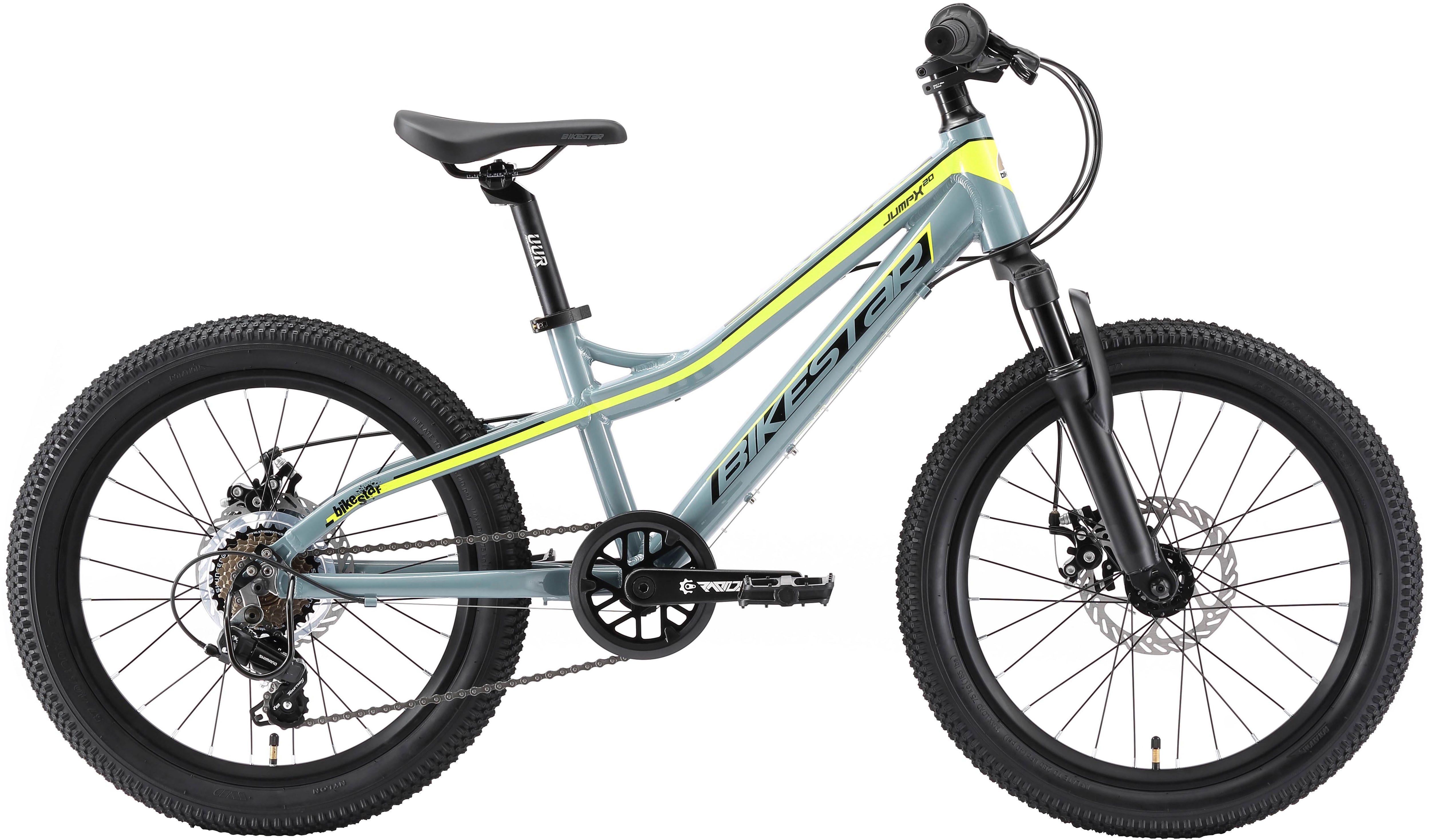 Bikestar Jugendfahrrad, 7 Gang Shimano RDTY21 Schaltwerk, Kettenschaltung