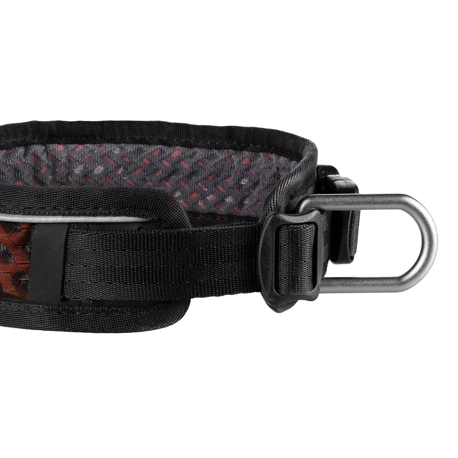 Non-stop dogwear Hunde-Halsband ROCK Collar Adjustable, HexiVent Nylon, Aluminium D-Ring, Duraflex®-Schnalle, POM Hypalon-Verstärkung, Funktionshalsband für sportliche Hunde