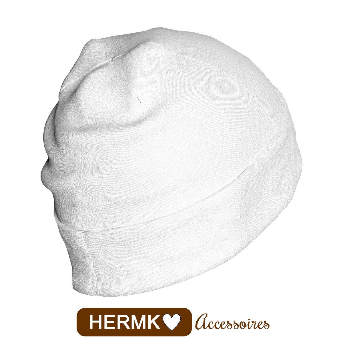 HERMKO Beanie 881910 Mütze für Damen und Herren aus 100% Bio-Baumwolle