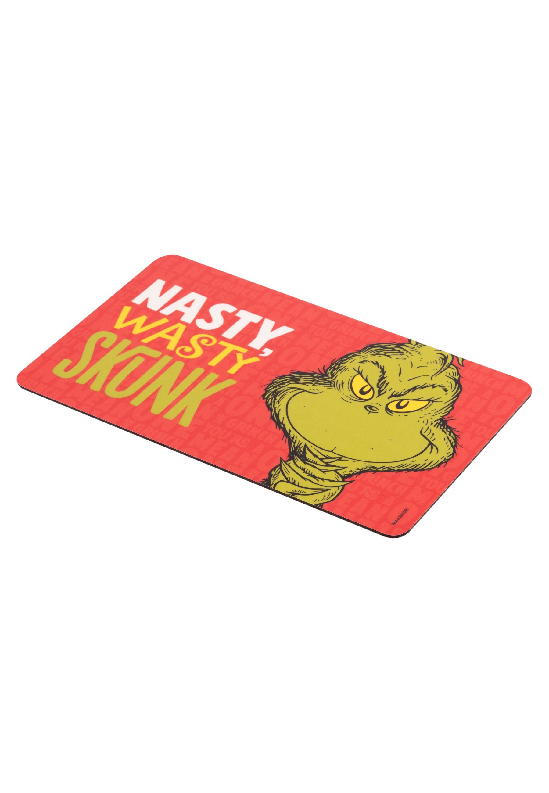 Wasty Nasty Resopal The Frühstücksbrett Frühstücksbrettchen, Grinch Brettchen Labels® - Skunk United -