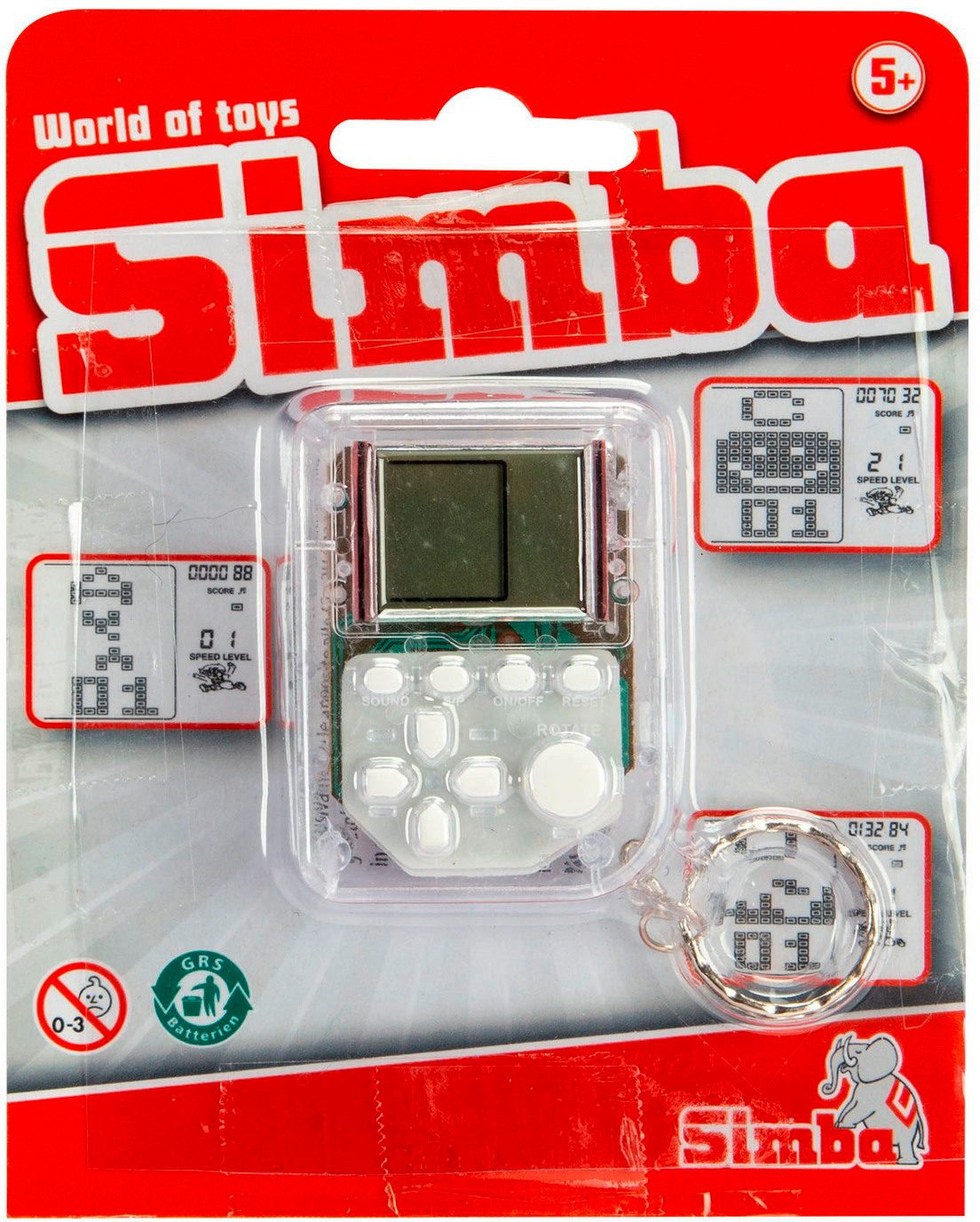 SIMBA Spiel Kinderspiel Geschicklichkeitsspiel Brickgame LCD-Spiel 108614688