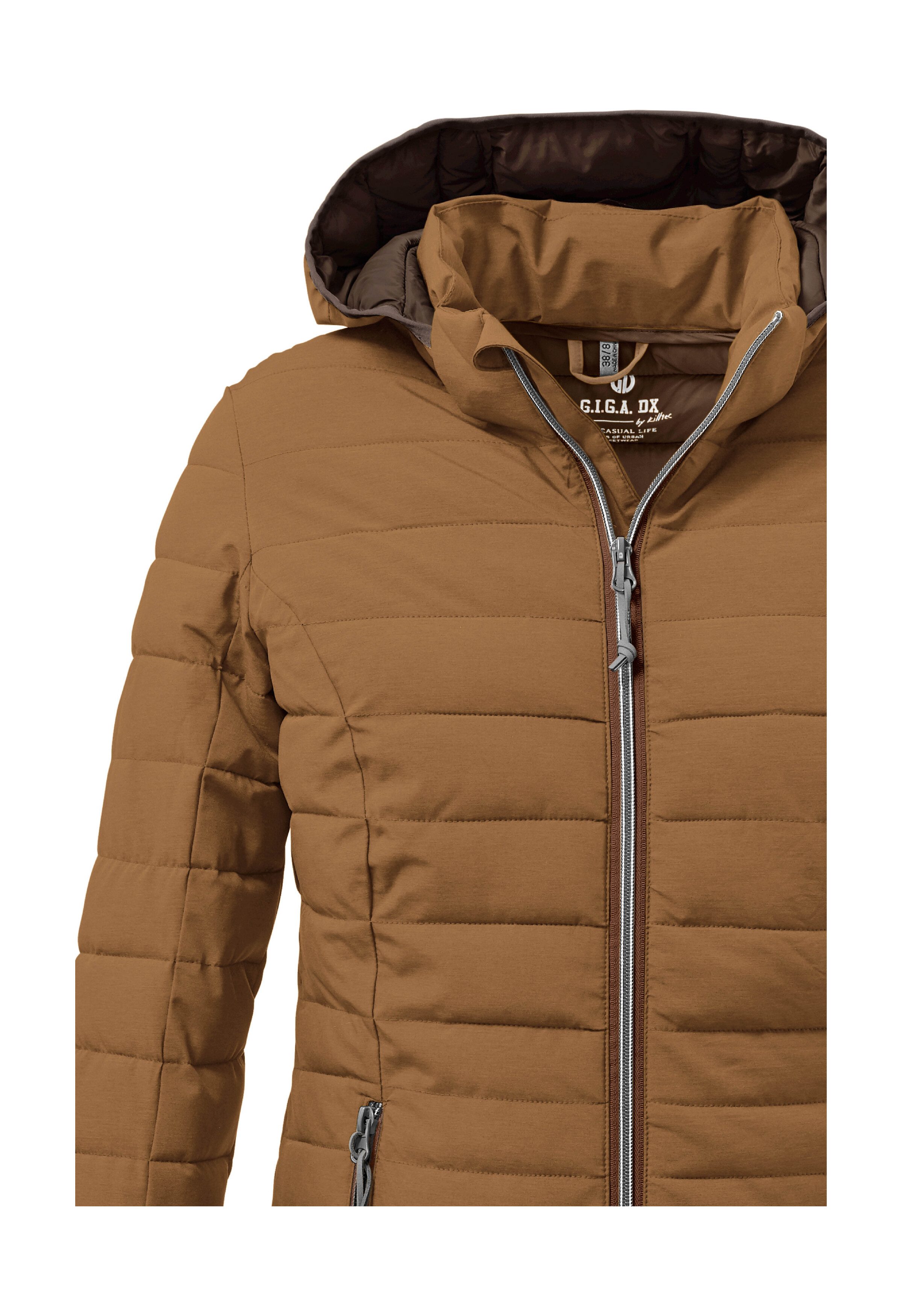 G.I.G.A. DX by killtec Steppjacke GS 222 WMN QLTD JCKT Leichte, wasserabweisende Damenjacke mit abzippbarer Kapuze – Bild 3 von 4