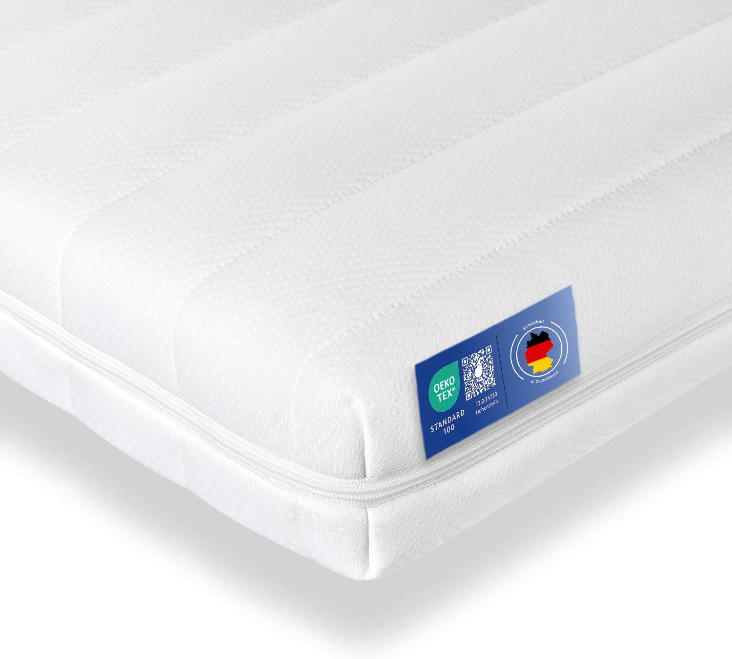 Träumegut24, Topper 10cm hoher ergonomischer 7-Zonen Kaltschaum Topper - H2&H3, 10 cm hoch, Kaltschaum, verschiedene Größen und Härtegrade