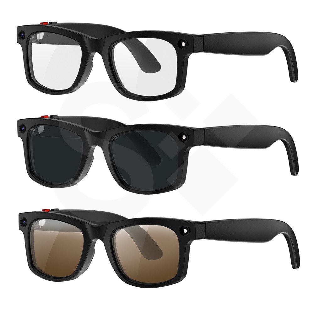 SOONTEC Sonnenbrille SOONTEC S2 MAX Smart AI Brille, 4K Kamera & KI-Übersetzung, 32GB
