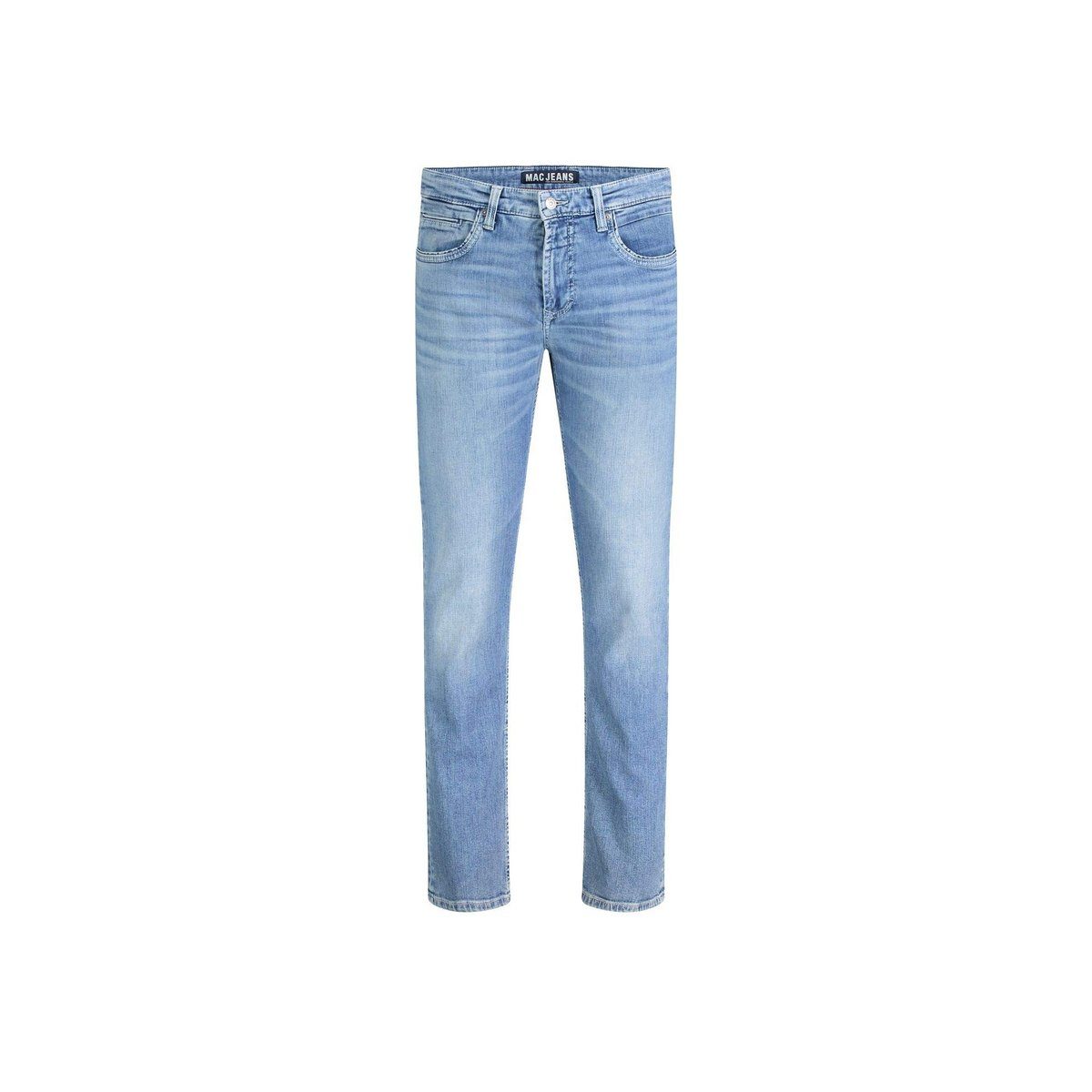 MAC Straight-Jeans mittel-blau regular (1-tlg)