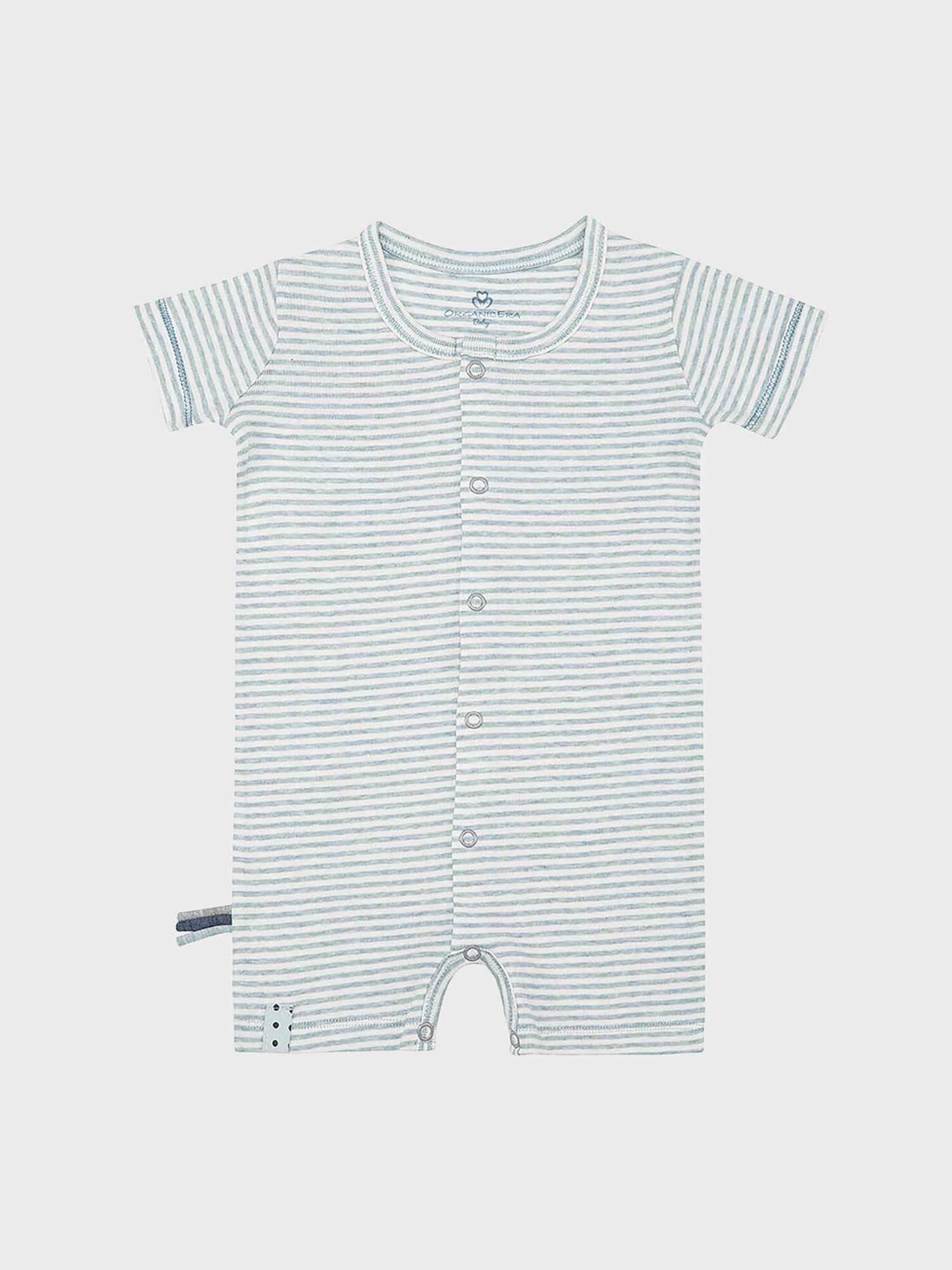 OrganicEra Strampler Baby Spieler aus Bio-Baumwolle, gestreift (1-tlg)