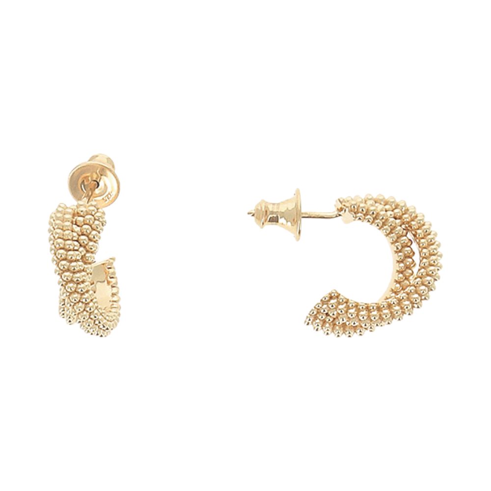 PESAVENTO Paar Creolen WPXLO231, Gelbgoldfarben, Damen, Creolen