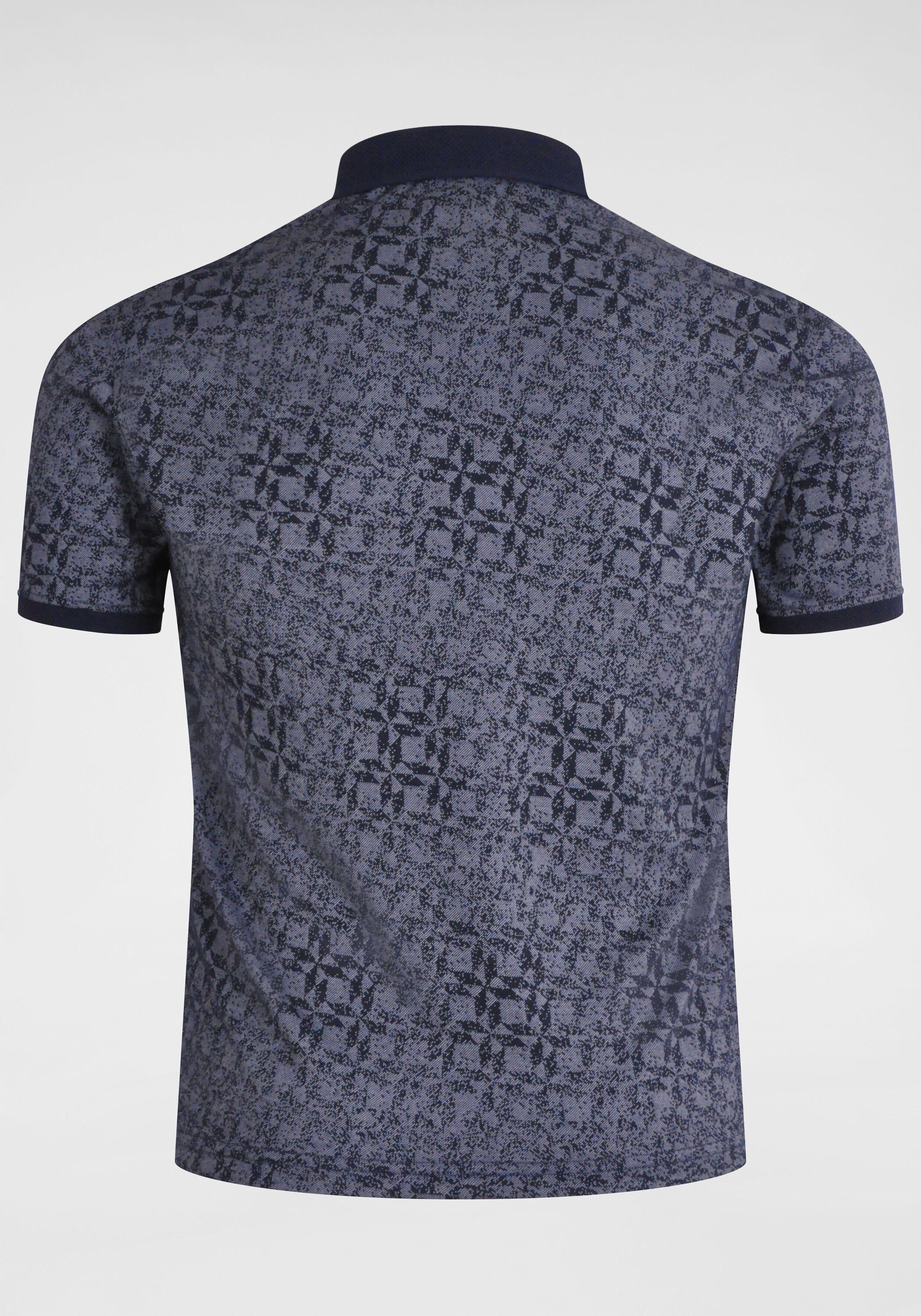 NAVIGAZIONE Poloshirt mit Jaquardmuster günstig online kaufen