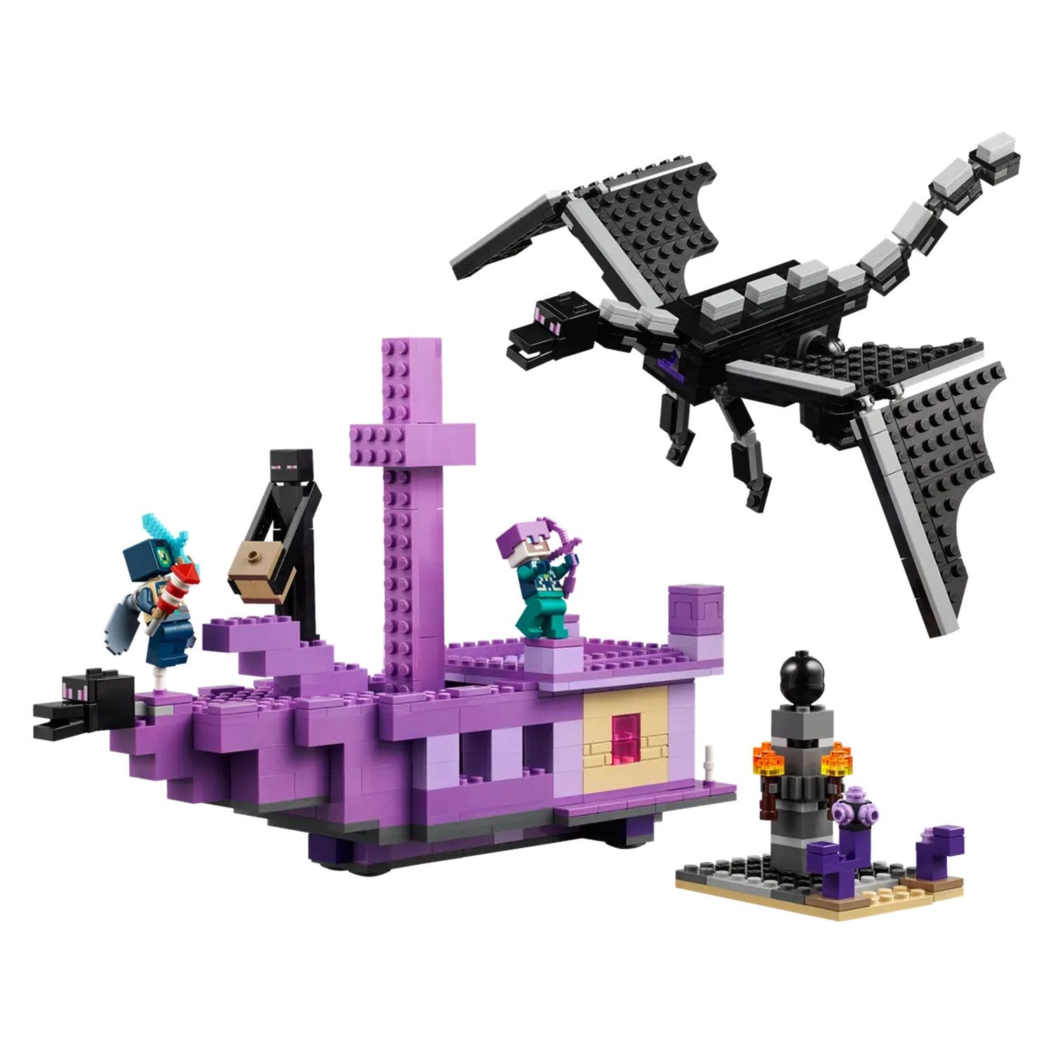 LEGO® 21264 Der Enderdrache und das Endschiff Konstruktionsspielsteine günstig online kaufen