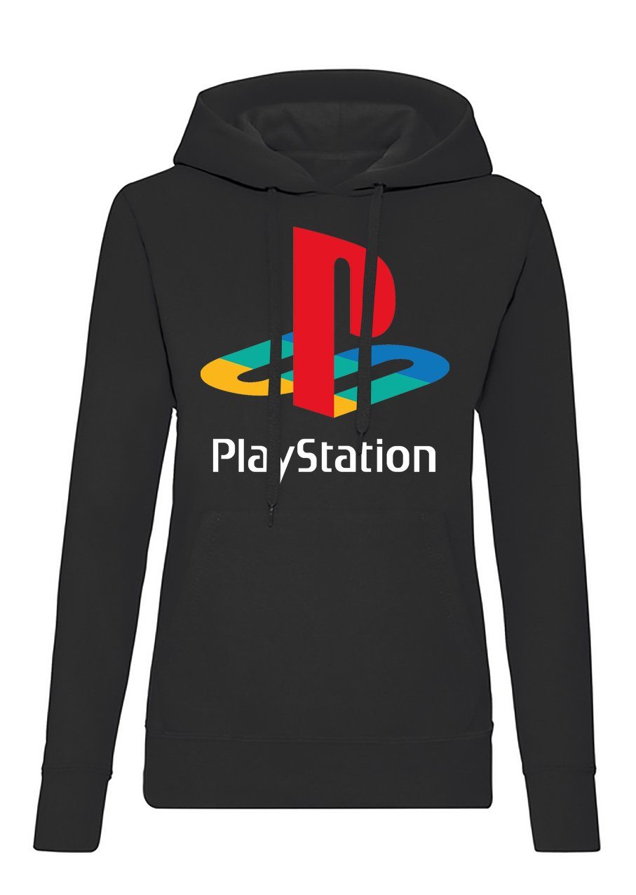 Blondie & Brownie Hoodie Damen Playstation Gamer Gamerin hoodie mit Kapuze