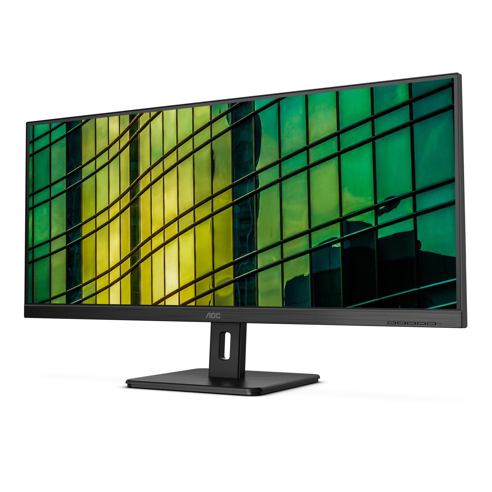 AOC 86,0cm (34) U34E2M 21:09 2xHDMI+DP black 4ms TFT-Monitor (3440 x 1440 px, Wide Quad HD, 4 ms Reaktionszeit, 100 Hz, VA)