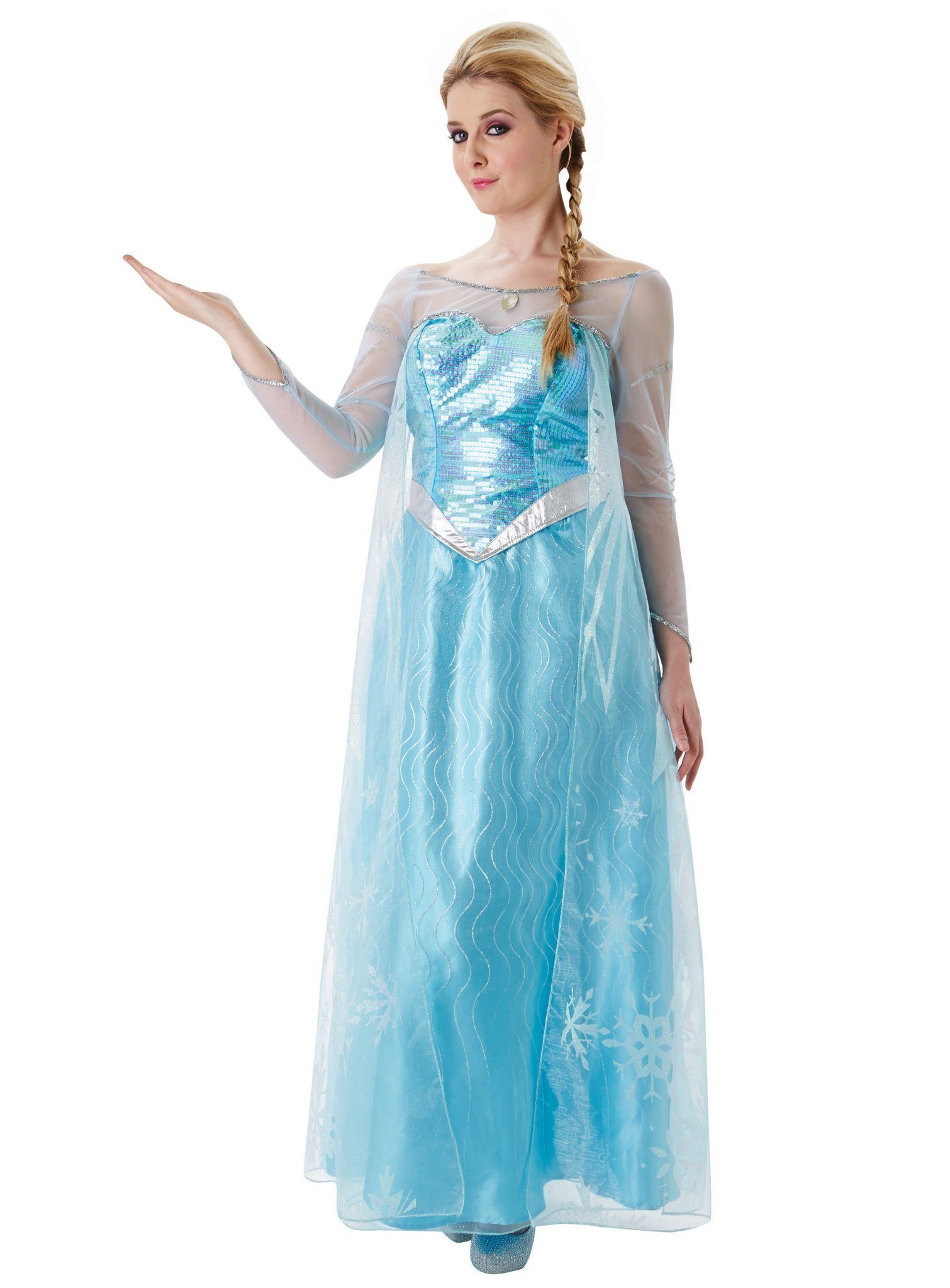 Rubie´s Kostüm Die Eiskönigin Elsa Kostüm, Herrliche 'eisiges' Kleid aus de günstig online kaufen