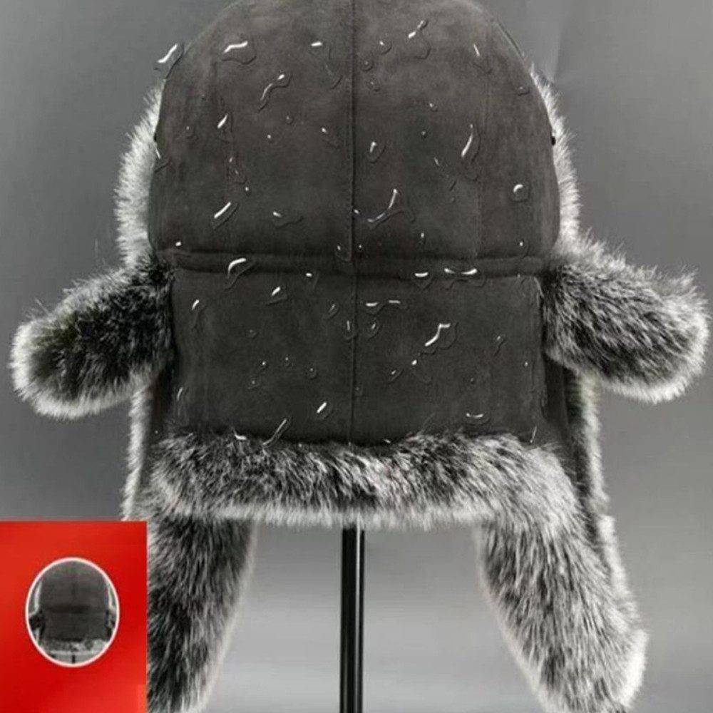 Blusmart Plüschmütze Winter Plüsch Bomber Hüte für Frauen Männer (Warme Schnee Motorhaube Earflap Hüte, Wasserdicht, wärmer) Für verschiedene Winteraktivitäten im Freien