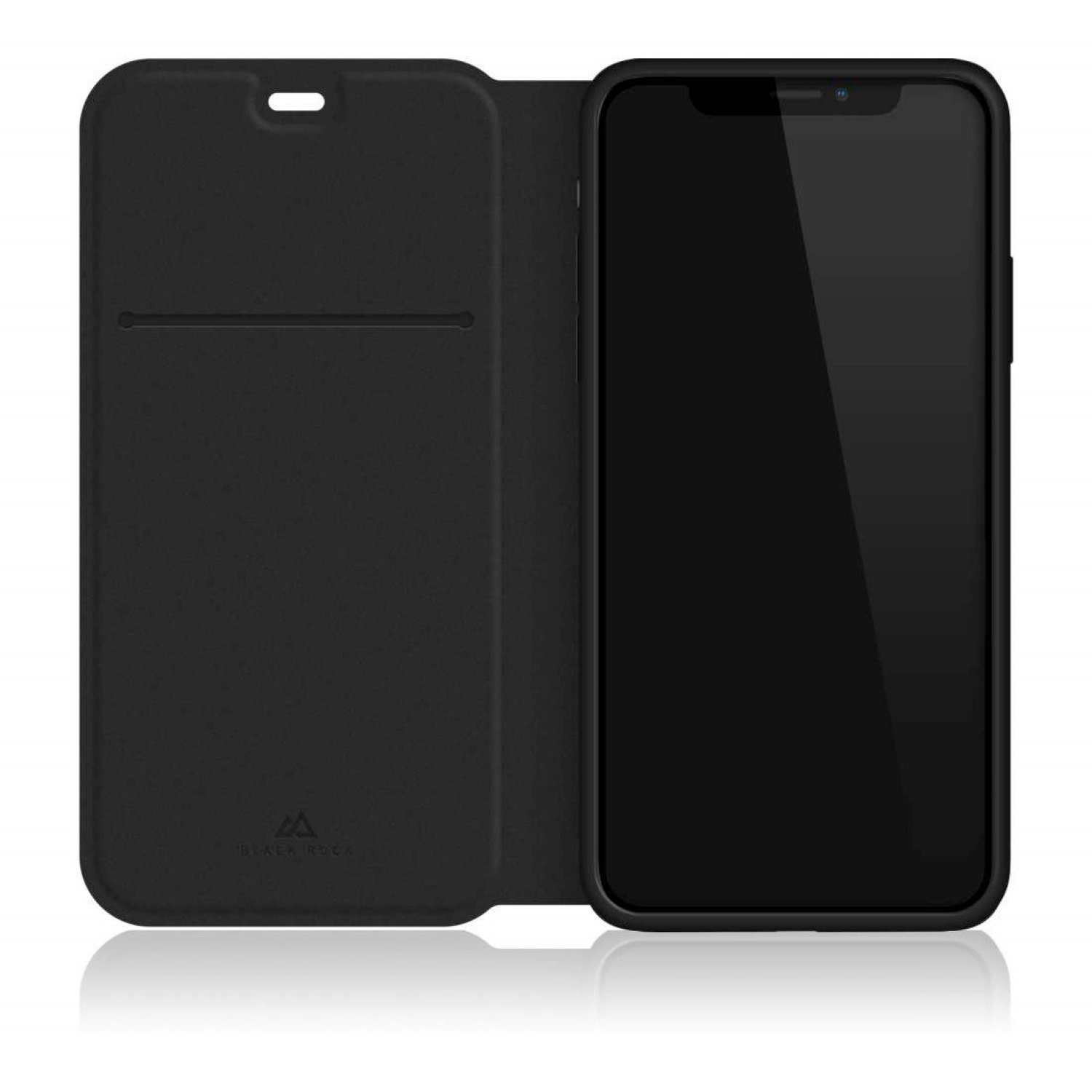 Black Rock Handyhülle Klapp-Tasche Aufprall-Schutz Cover Hülle Case, Booklet Format, Sturz-Schutz, Book-Case Wireless-Charging kompatibel