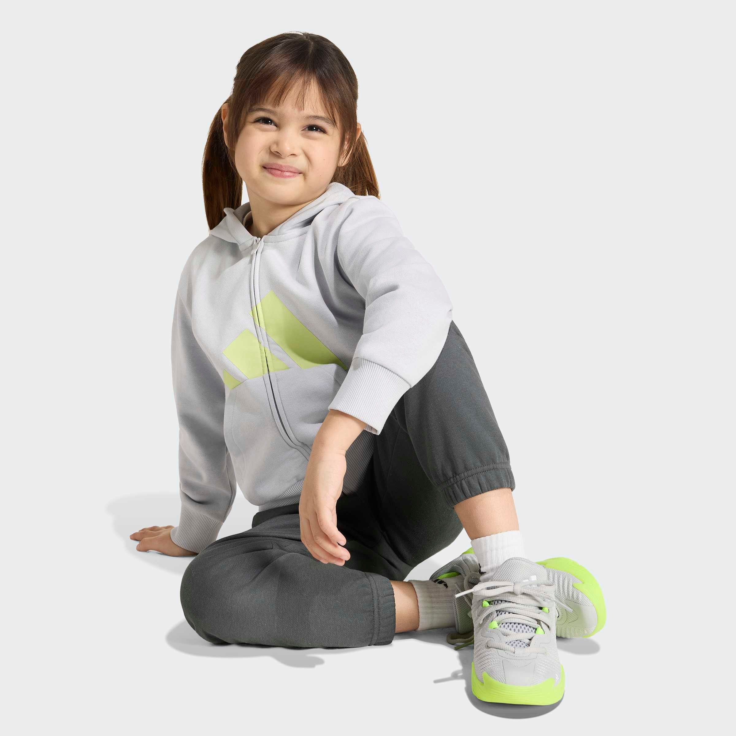 adidas Sportswear Trainingsanzug LK BL FL FZ TS (2-tlg) – Bild 5 von 5