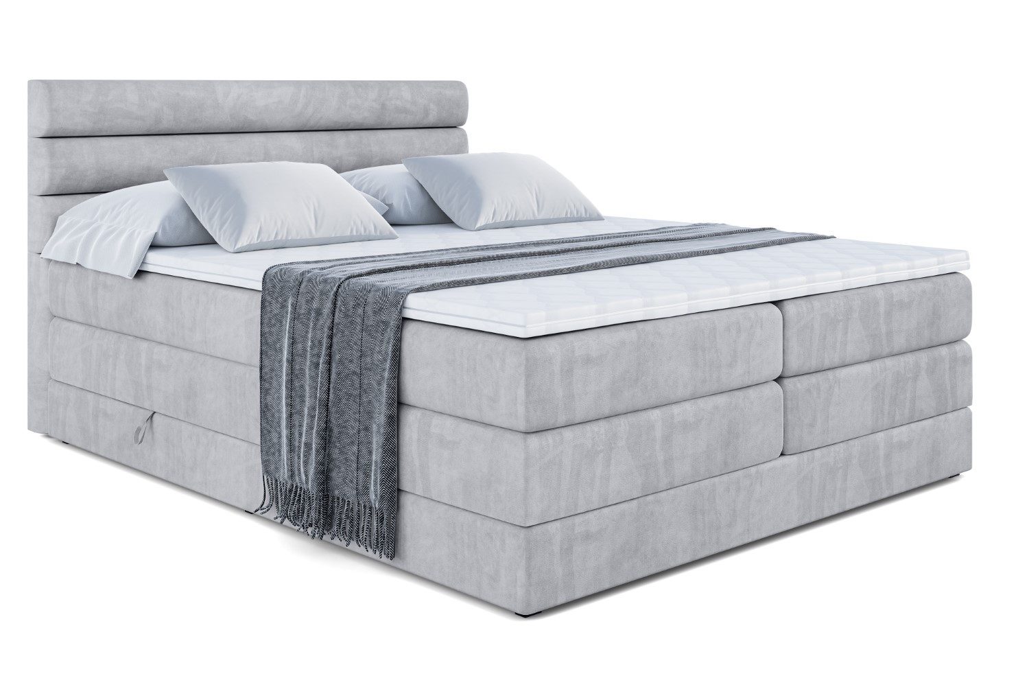 ALTDECOR Boxspringbett CELESTIA KING (Multipocket-Matratze H4, günstig online kaufen