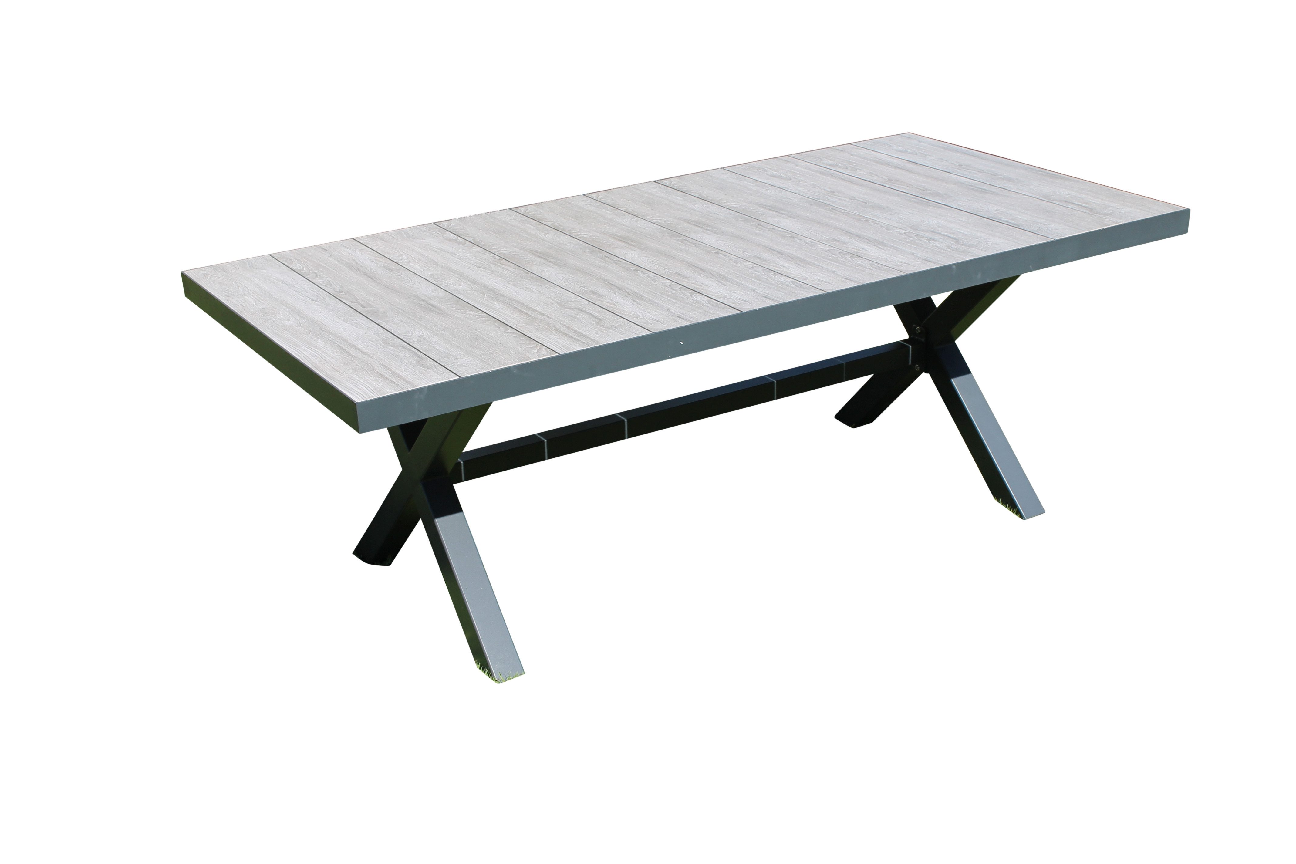 Leco Gartentisch Tisch Manhattan – universell verwendbarer Tisch im XXL-Format (1 Tisch), XXL Format