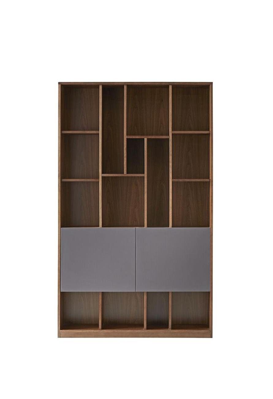 JVmoebel Bücherregal, Wand Schrank Schränke Vitrine Glas Design Hoch Holz Vitrinen Wohn