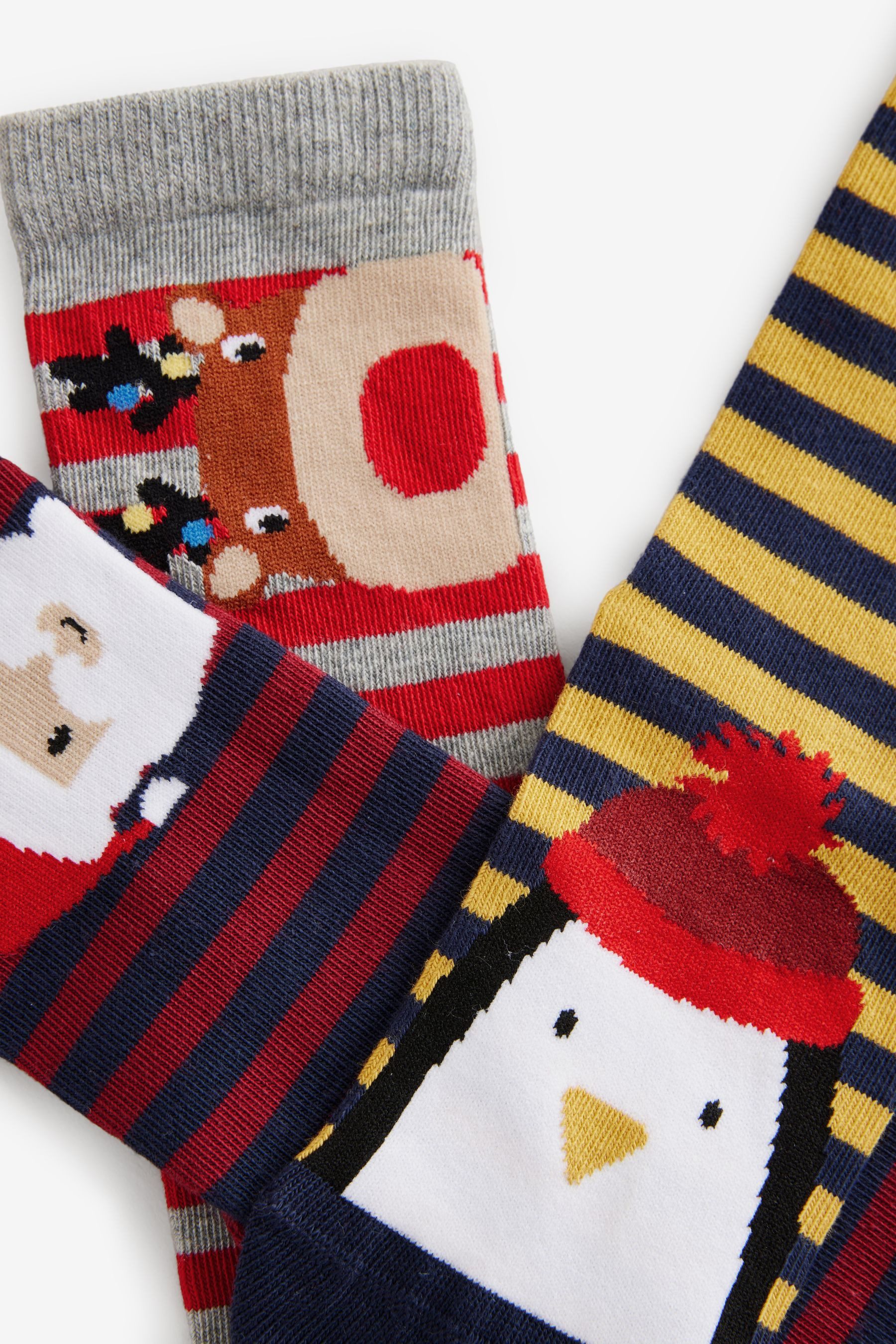 Next Kurzsocken Baby Weihnachtssocken, 3er-Pack (1-Paar)