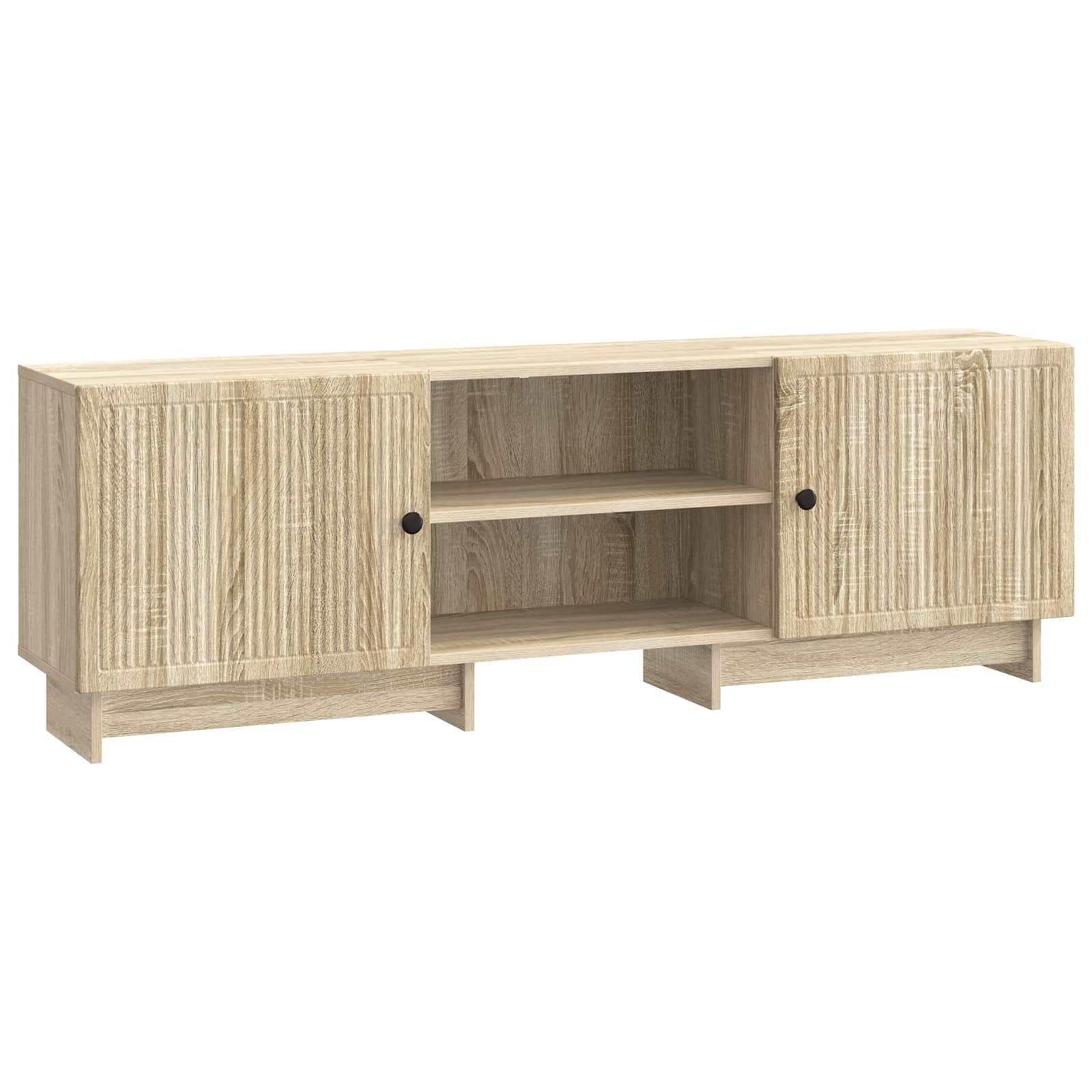 TV-Schrank 150 x 31 x 50 cm TV-Schränk Sonoma-Eiche 150x31x50 cm Holzwerkstoff