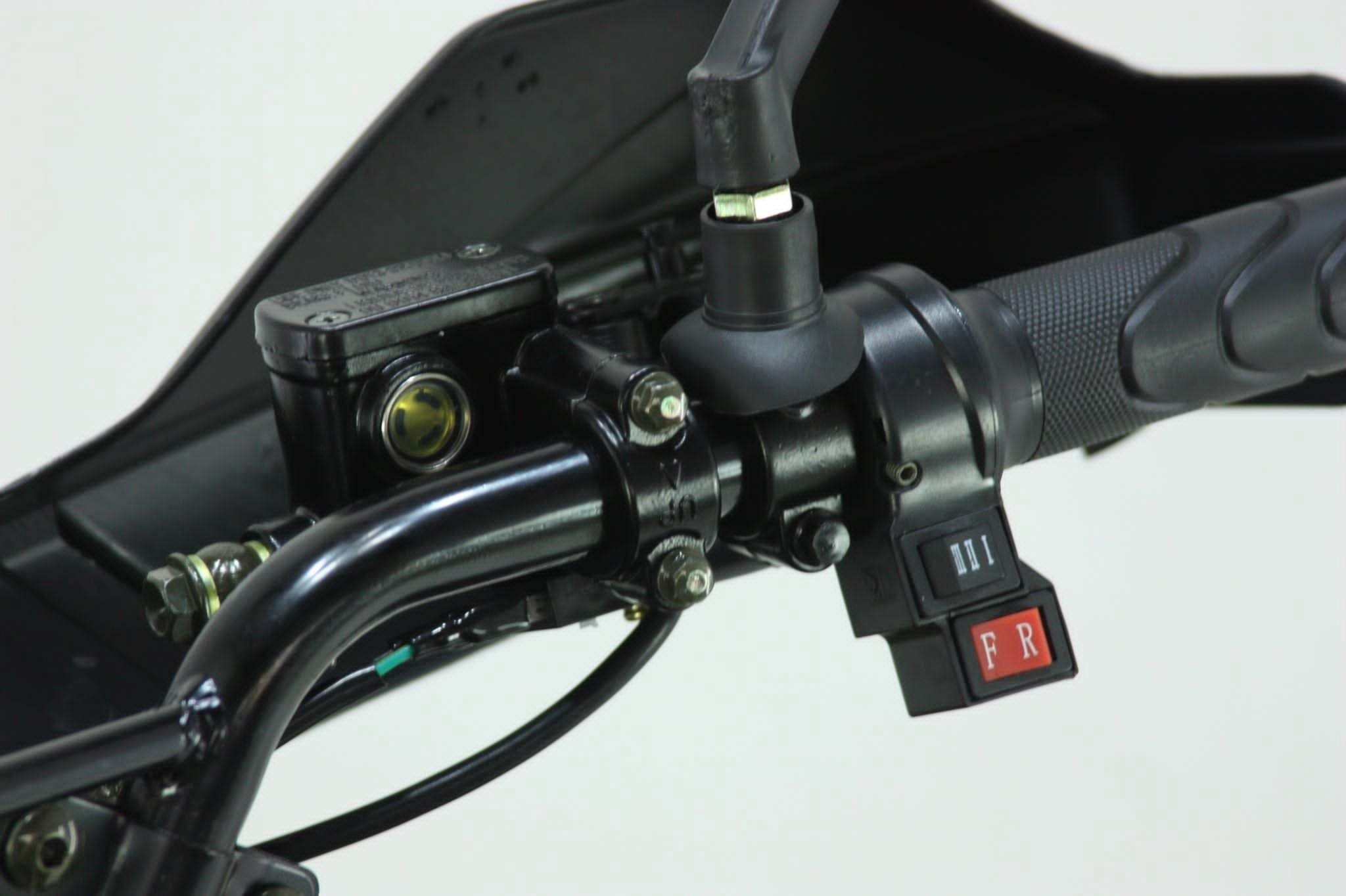 KXD Quad children's quad XXL electric quad mini quad 1200 watt 48V 12 HP speedometer 8 inches