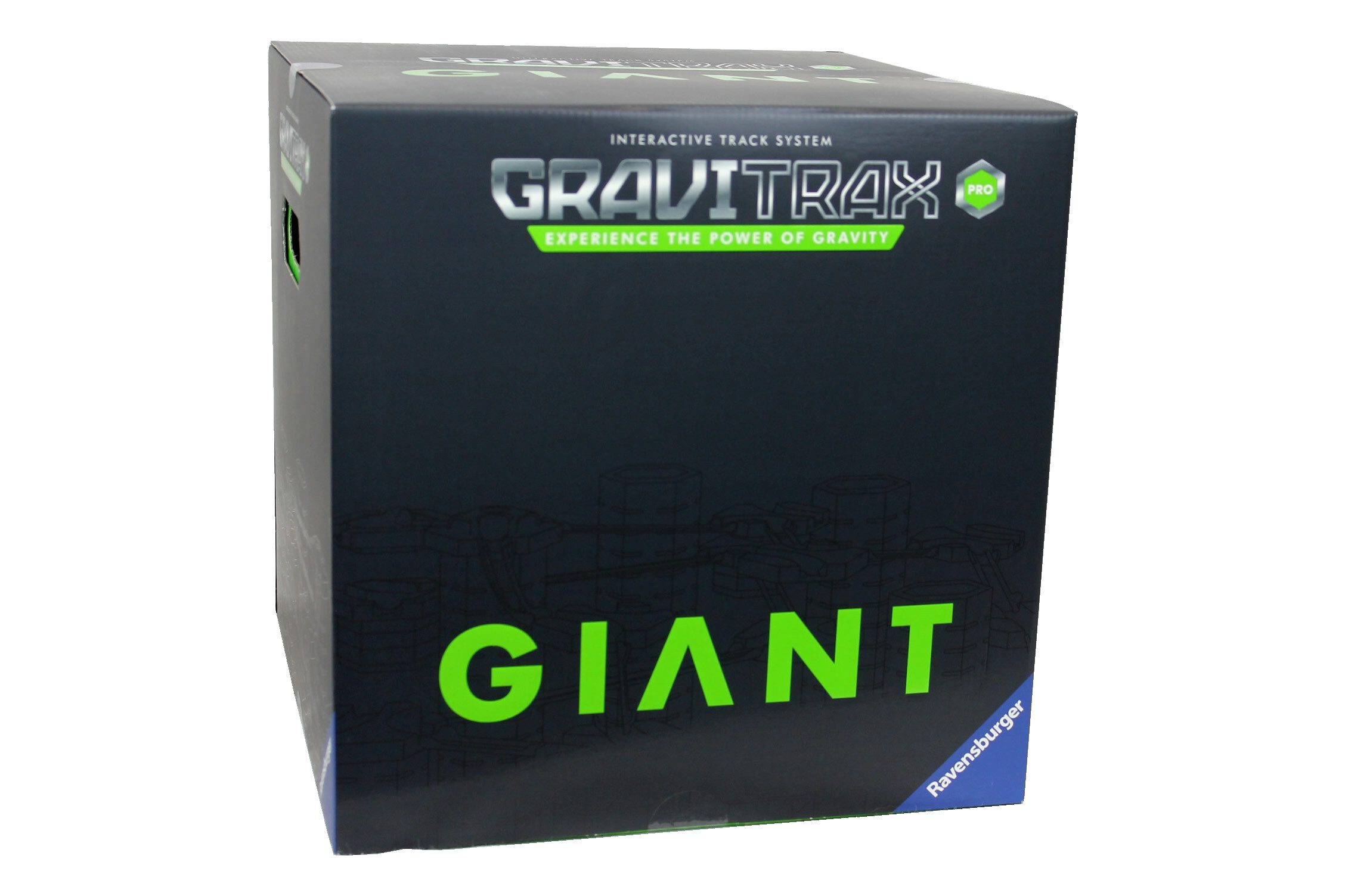 Ravensburger Kugelbahn GraviTrax PRO Starter-Set Giant, Erweiterbare Kugelbahn