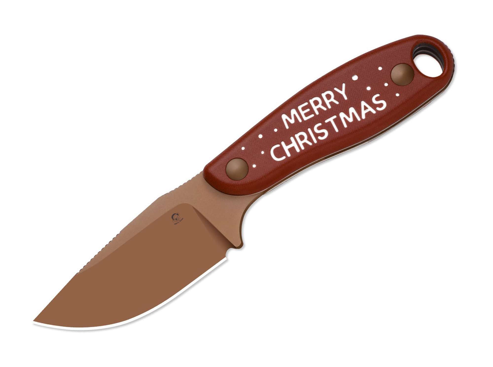 Kizer Universalmesser Kizer HARE D2 Santa's Sleigh Ride Weihnachtsmesser 1077MC1