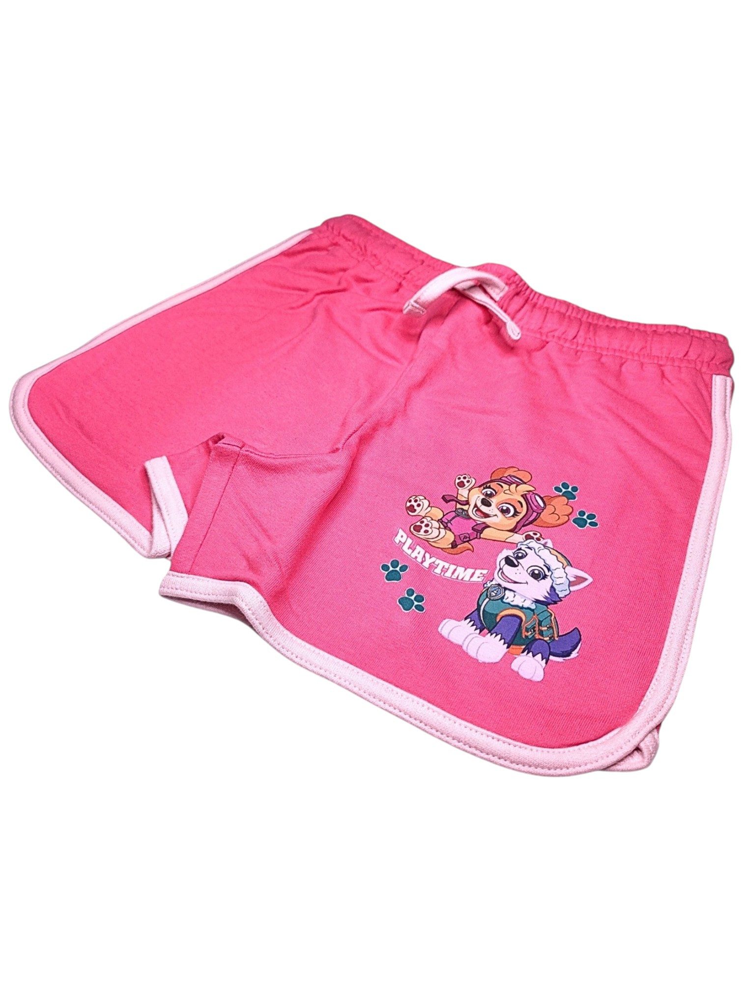 PAW PATROL Shorts Skye & Everest Mädchen kurze Hose aus Baumwolle Gr. 98 - 128 cm