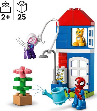 LEGO® Konstruktionsspielsteine Spider-Mans Haus (10995), LEGO® DUPLO Marvel, (25 St), Made in Europe