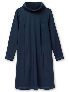 Sheego Jerseykleid Große Größen in A-Linie, mit Rollkragen und Taschen