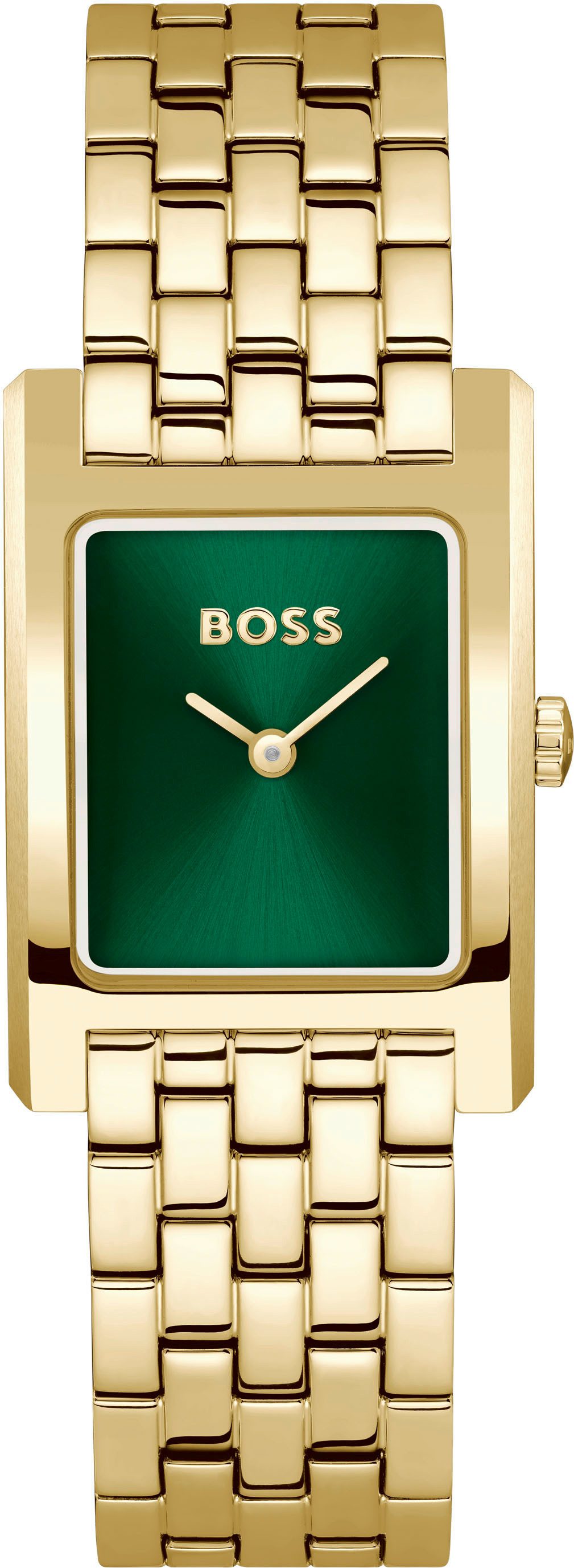 BOSS Quarzuhr LUCY 1502785, Armbanduhr, Damenuhr, Edelstahlarmband, analog günstig online kaufen