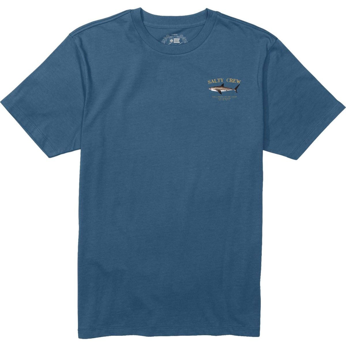 Salty Crew Kurzarmshirt Bruce Premium Short Sleeve Tee Vielseitiges Herren-T-Shirt mit einzigartigen Küsten-Grafiken, ideal