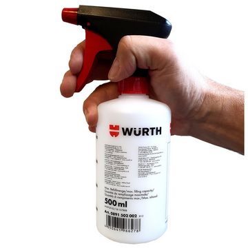 Würth Sprühflasche 5 x Würth Sprühflasche 500 ml