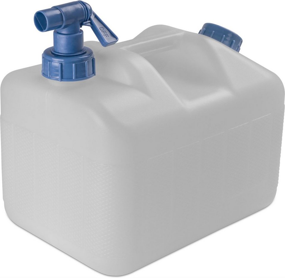 normani Kanister Wasserkanister 10 Liter Dispenser (1 St), Wassertank  Trinkwasserbehälter Camping-Kanister mit Hahn - HD-PE Lebensmittelecht