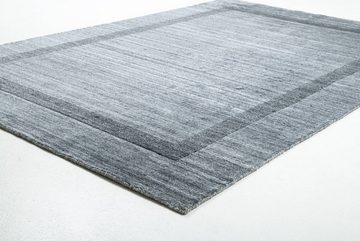 Teppich Handgefertigter Glanzteppich - Nevada Viscose, THEKO, Rechteckig