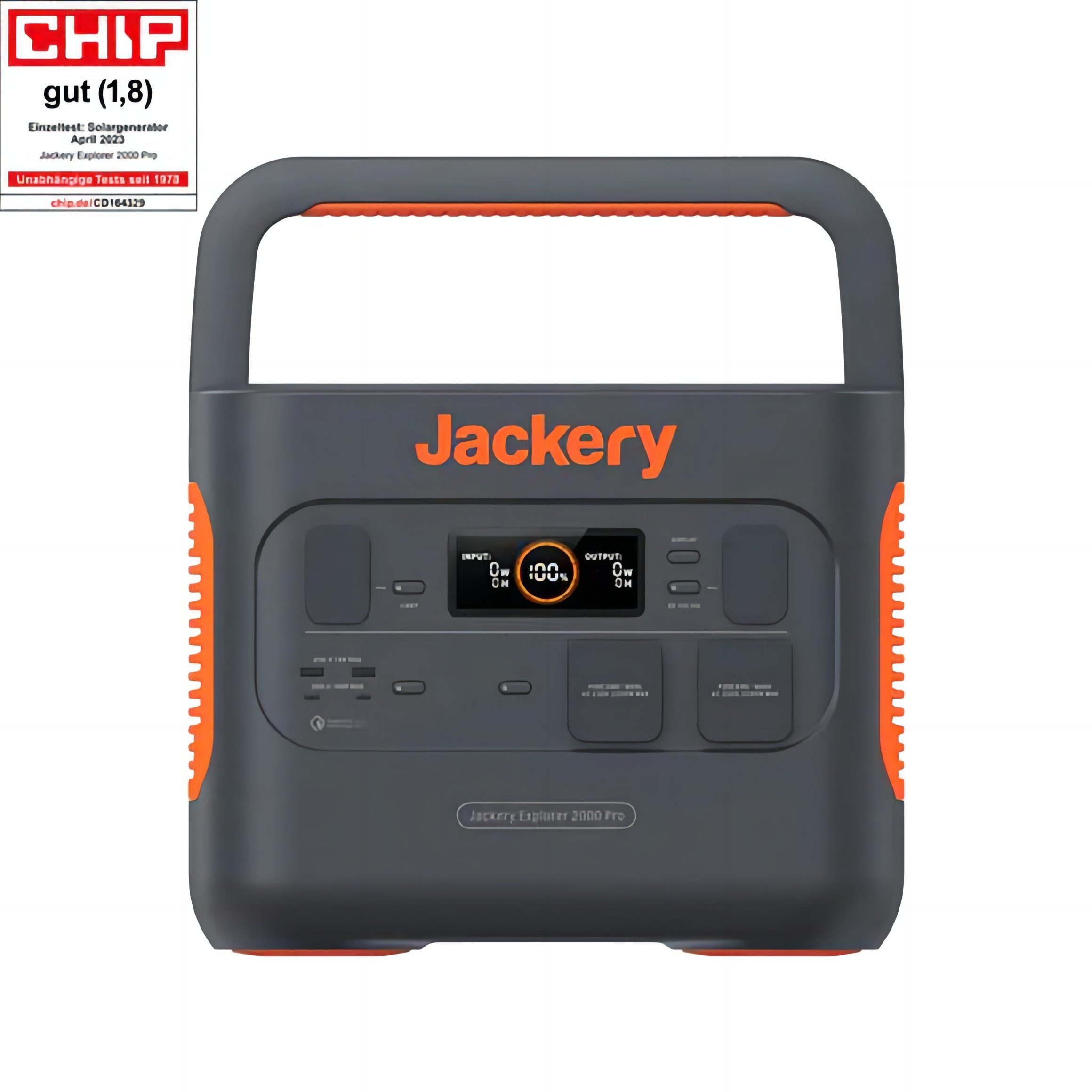 Jackery Stromgenerator Explorer 2000 Pro 2164Wh Tragbare Powerstation Mobile Stromverzeugung, 4,40 in kW, (1-tlg), für Camping Outdoor