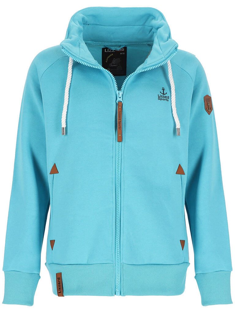Lizzard Sports Sweatjacke SL20451 Damen Sweatjacke mit Kordelzug-Stehkragen - Jacke mit Reißverschluss