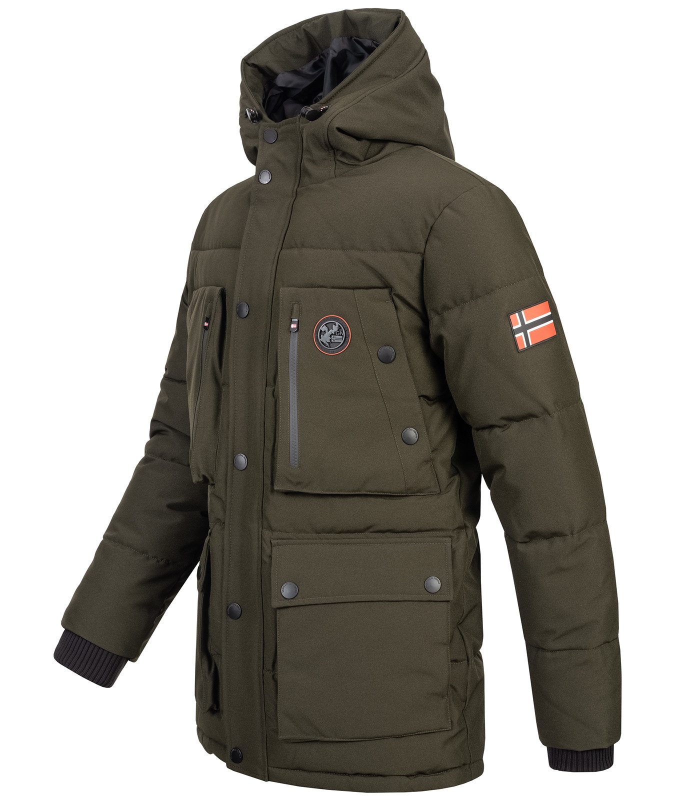 Geographical Norway Winterjacke Herren Winterjacke Parka mit Kapuze H-241 günstig online kaufen