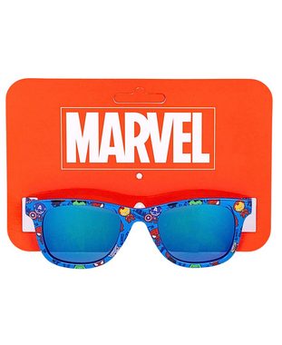 The AVENGERS Sonnenbrille Marvel für Kinder mit Spiegeleffekt & 100% UV Schutz