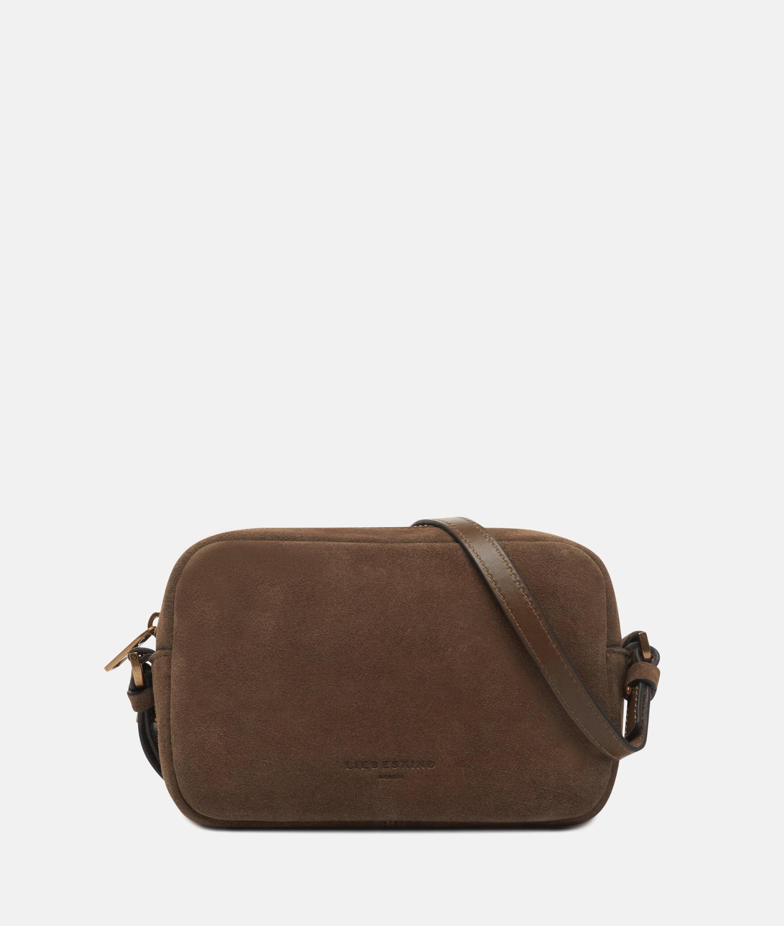 Liebeskind Berlin Umhängetasche Crossbody, Handliche Umhängetasche aus Veloursleder