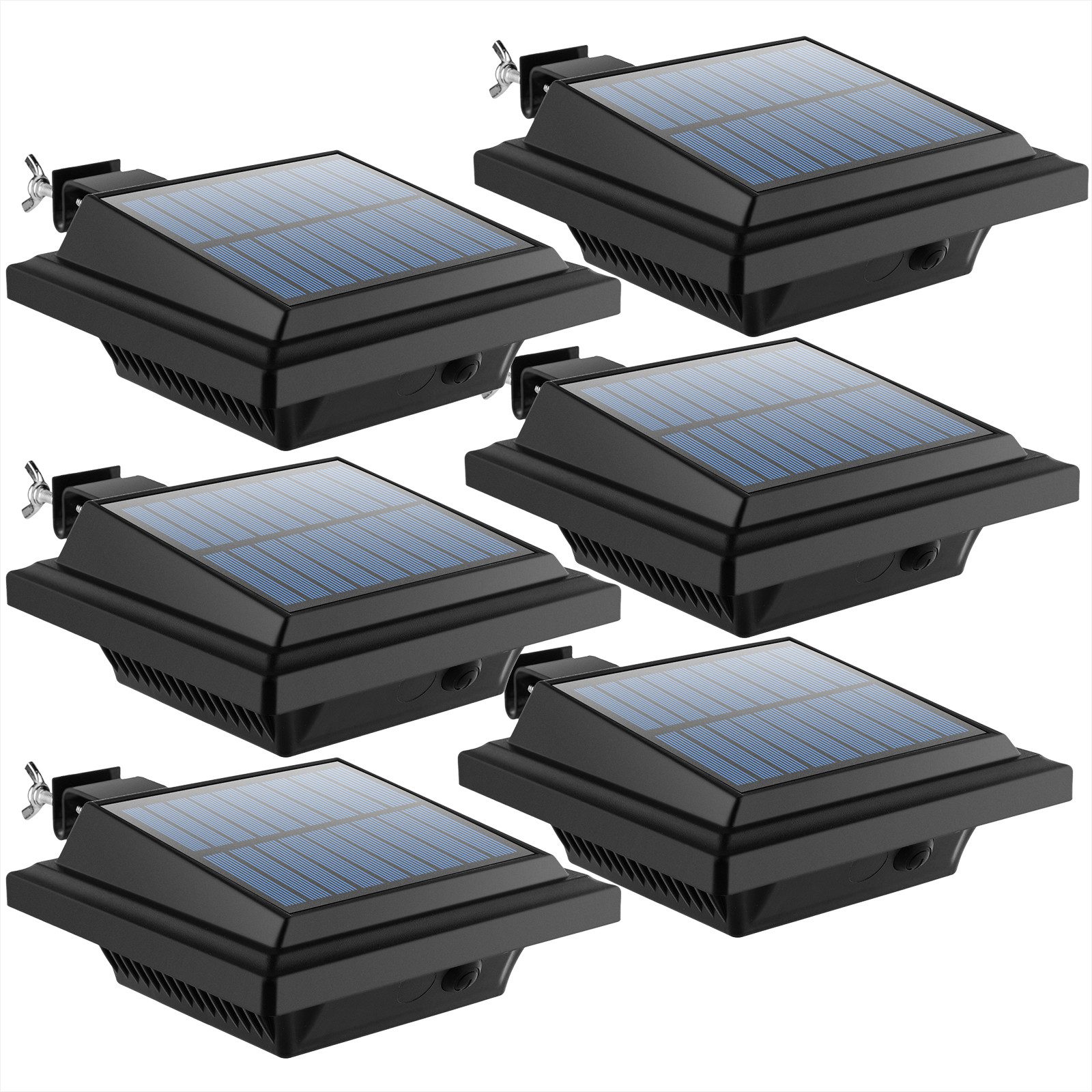 KingLux LED Dachrinnenleuchte 40LEDs Solar dachrinnenleuchten günstig online kaufen
