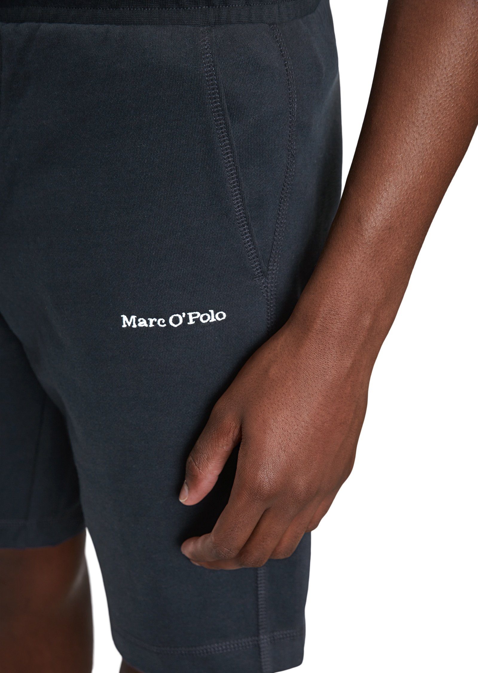 Shorts O'Polo Marc Cotton aus Organic dunkelblau