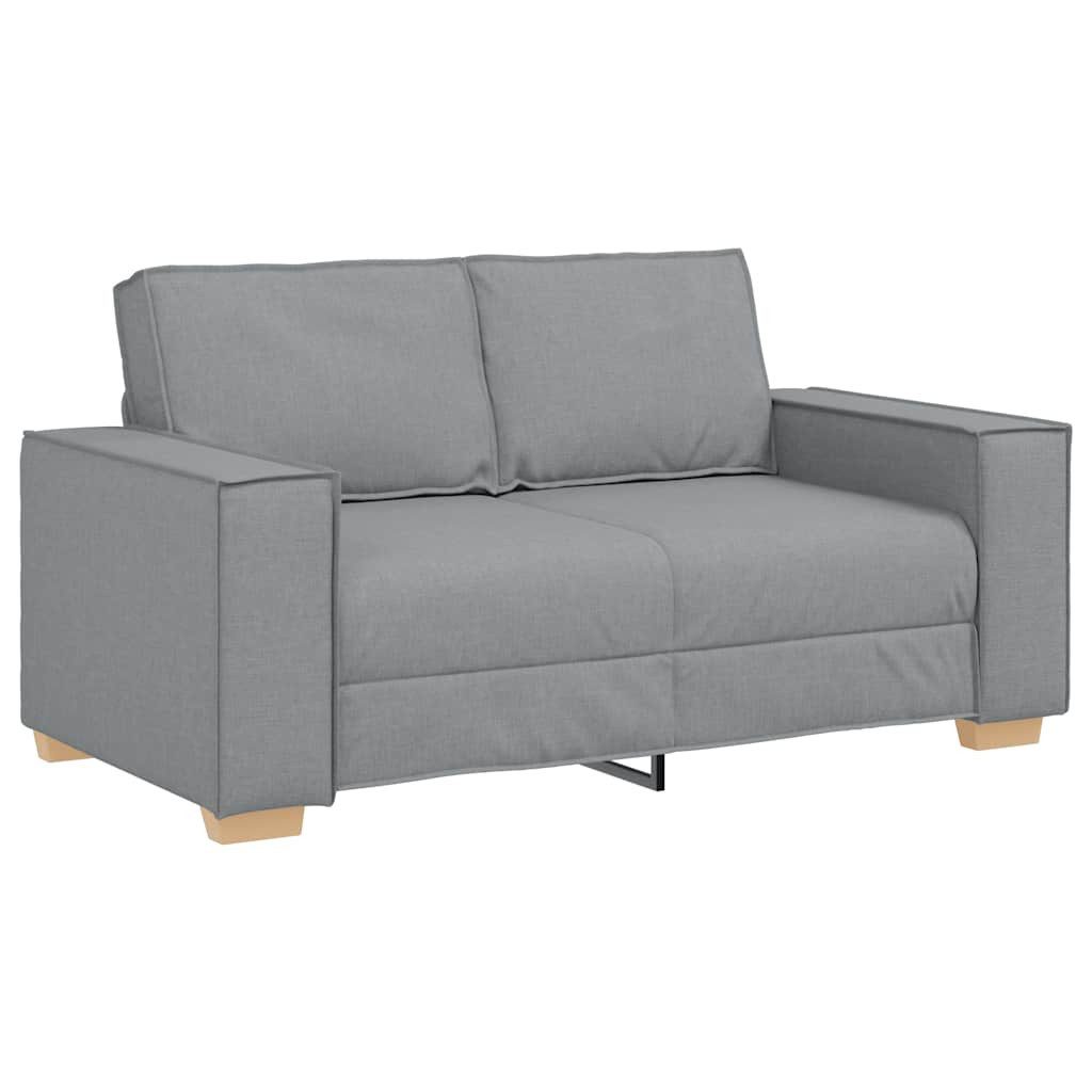 vidaXL Sofa 2-Sitzer Sofa Hellgrau 120 günstig online kaufen